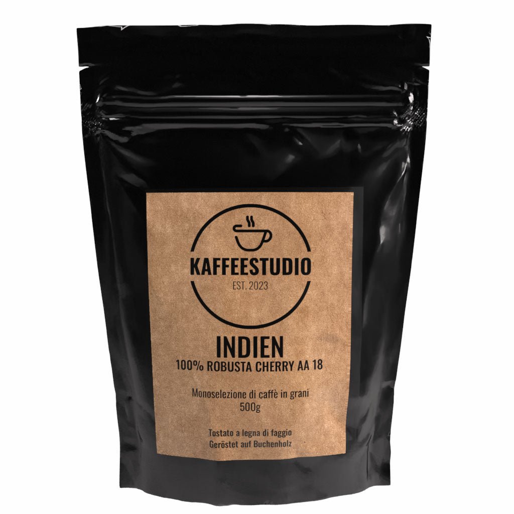 INDIA CHERRY AA 100% ROBUSTA | low perceptible acidity — India by Kaffeestudio Spezialitäten