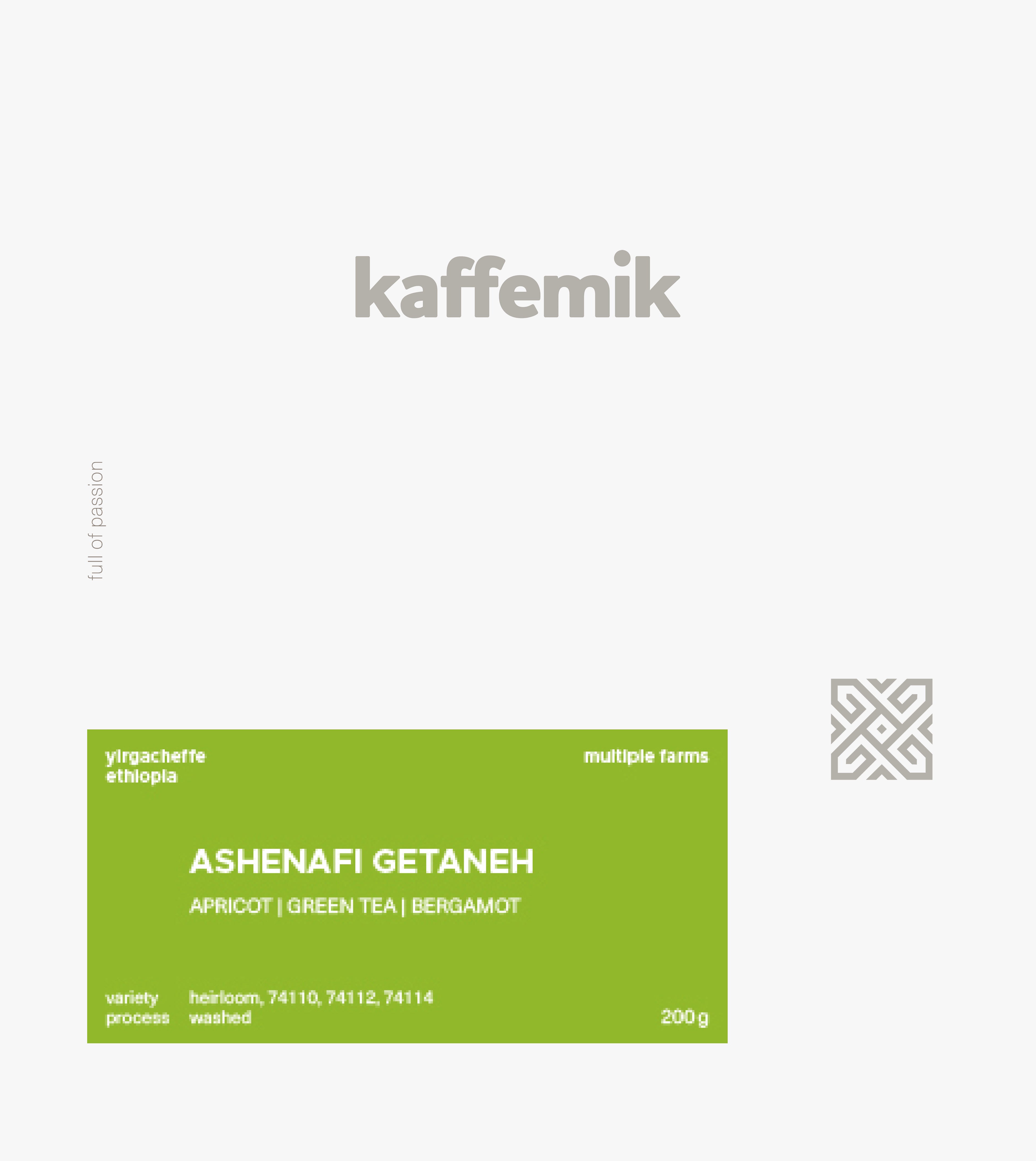 ASHENAFI GETANEH | Ethiopia | Washed by kaffemik coffee…