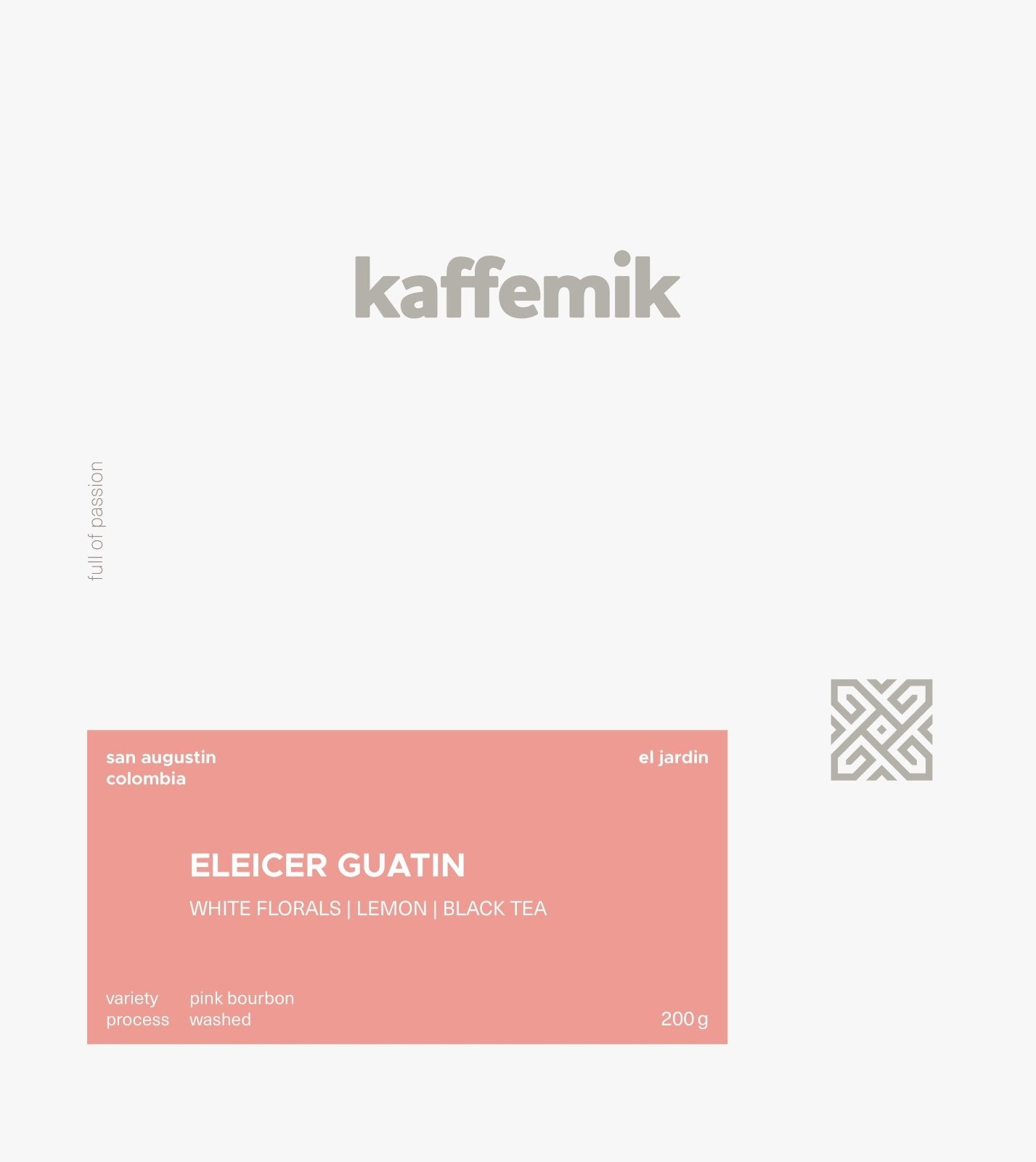 ELEICER GUATIN | Colombia | Washed by kaffemik coffee…