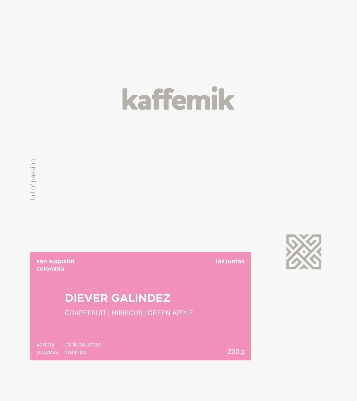GALINDEZ | Kolumbien | Washed by kaffemik coffee roasters