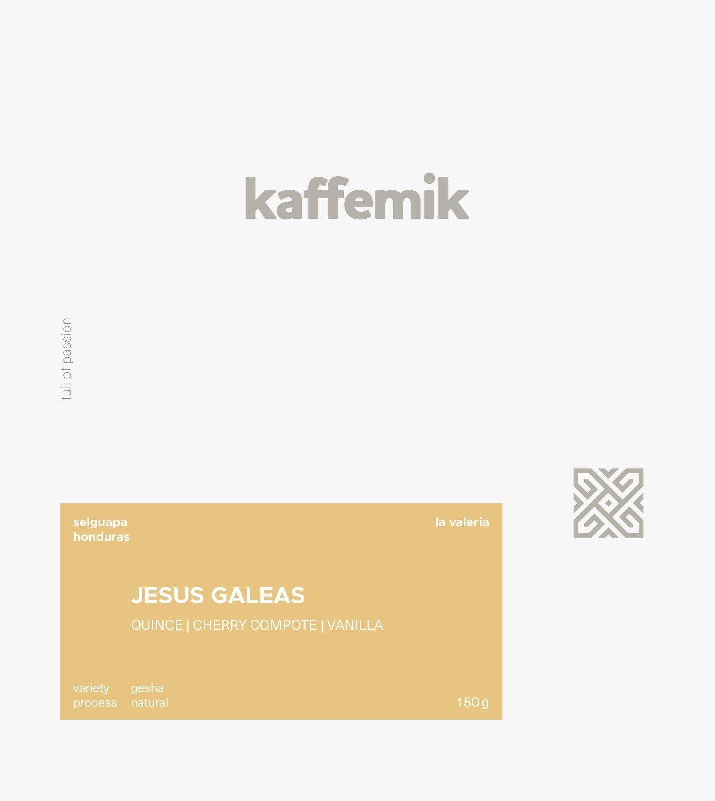 JESUS GALEAS GESHA | Honduras | Natural by kaffemik…