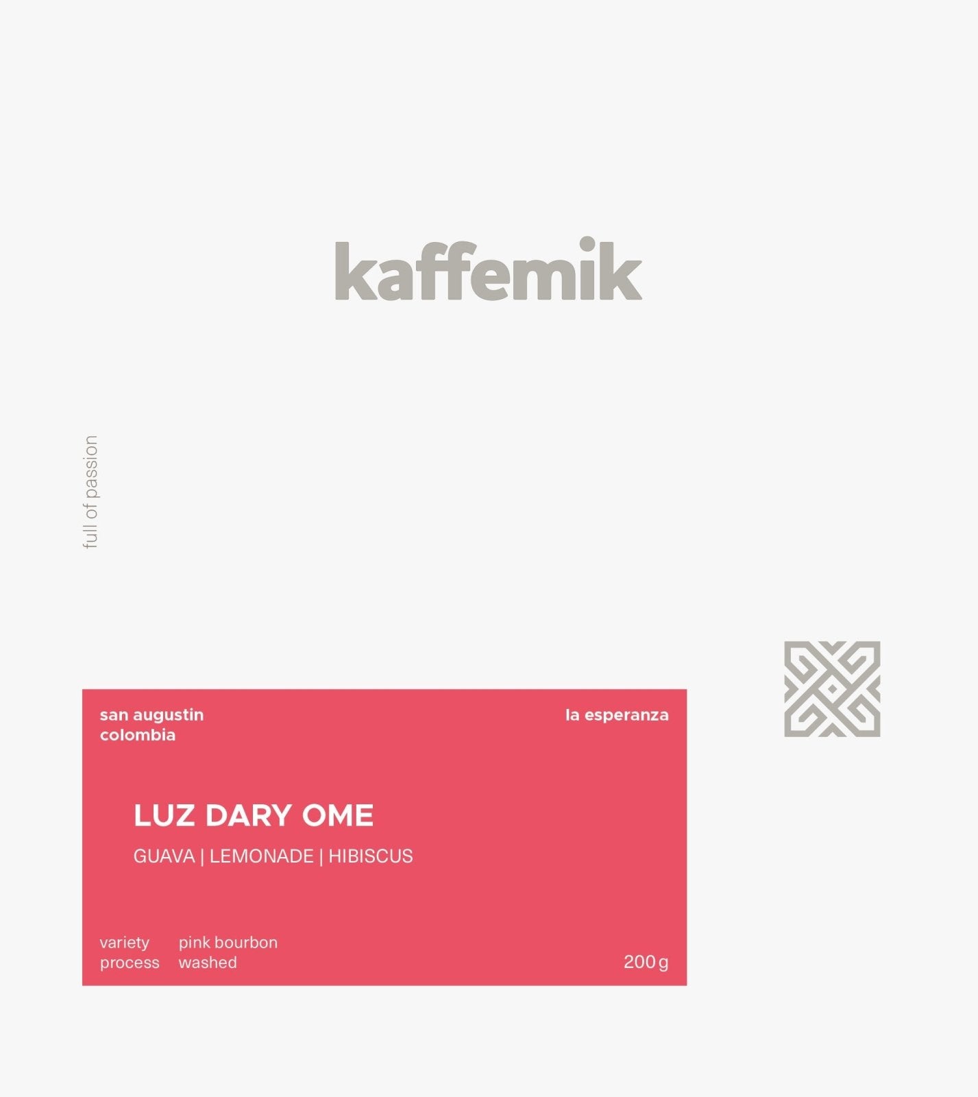 LUZ DARY OME | Colombia | Washed by kaffemik coffee…