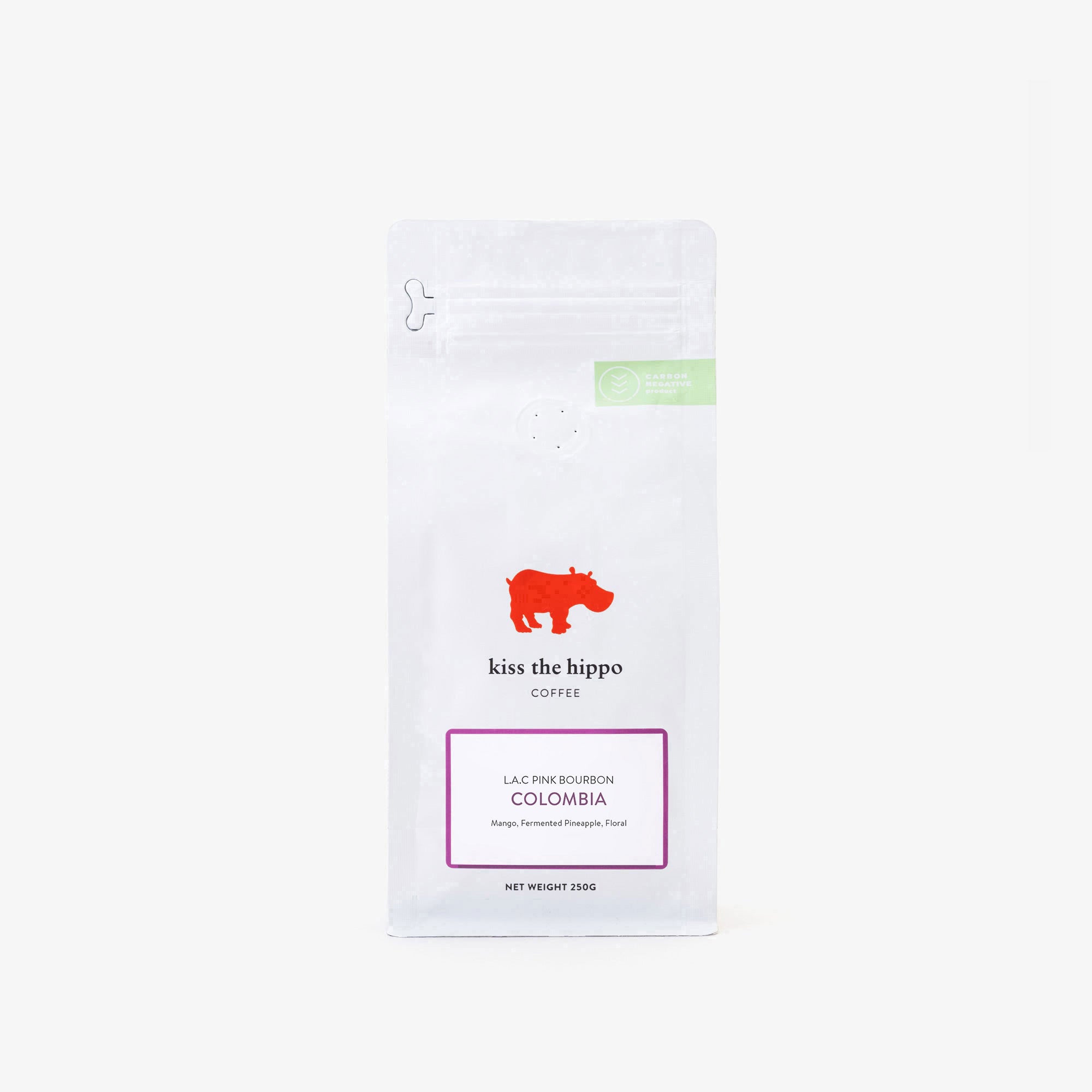 Colombia, L.A.C Pink Bourbon by Kiss the Hippo Coffee