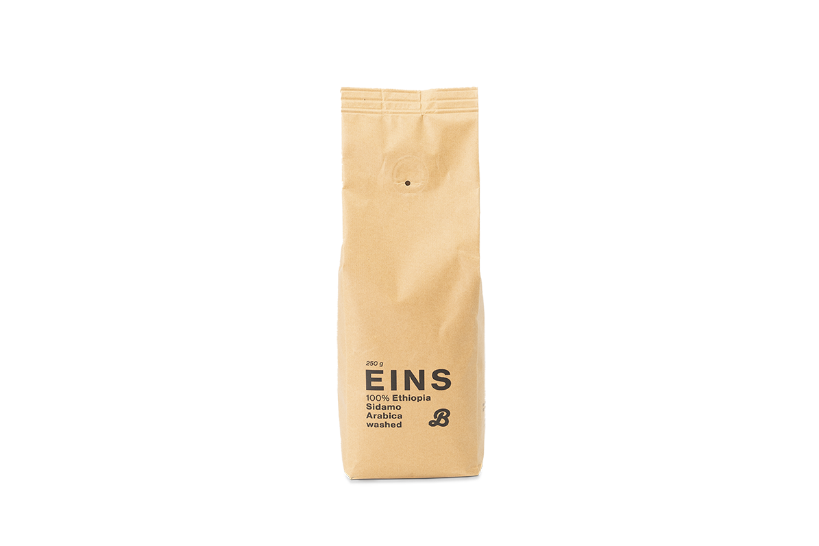 Bergen Kaffee EINS 100% Ethiopia Sidamo by Koffeinshop
