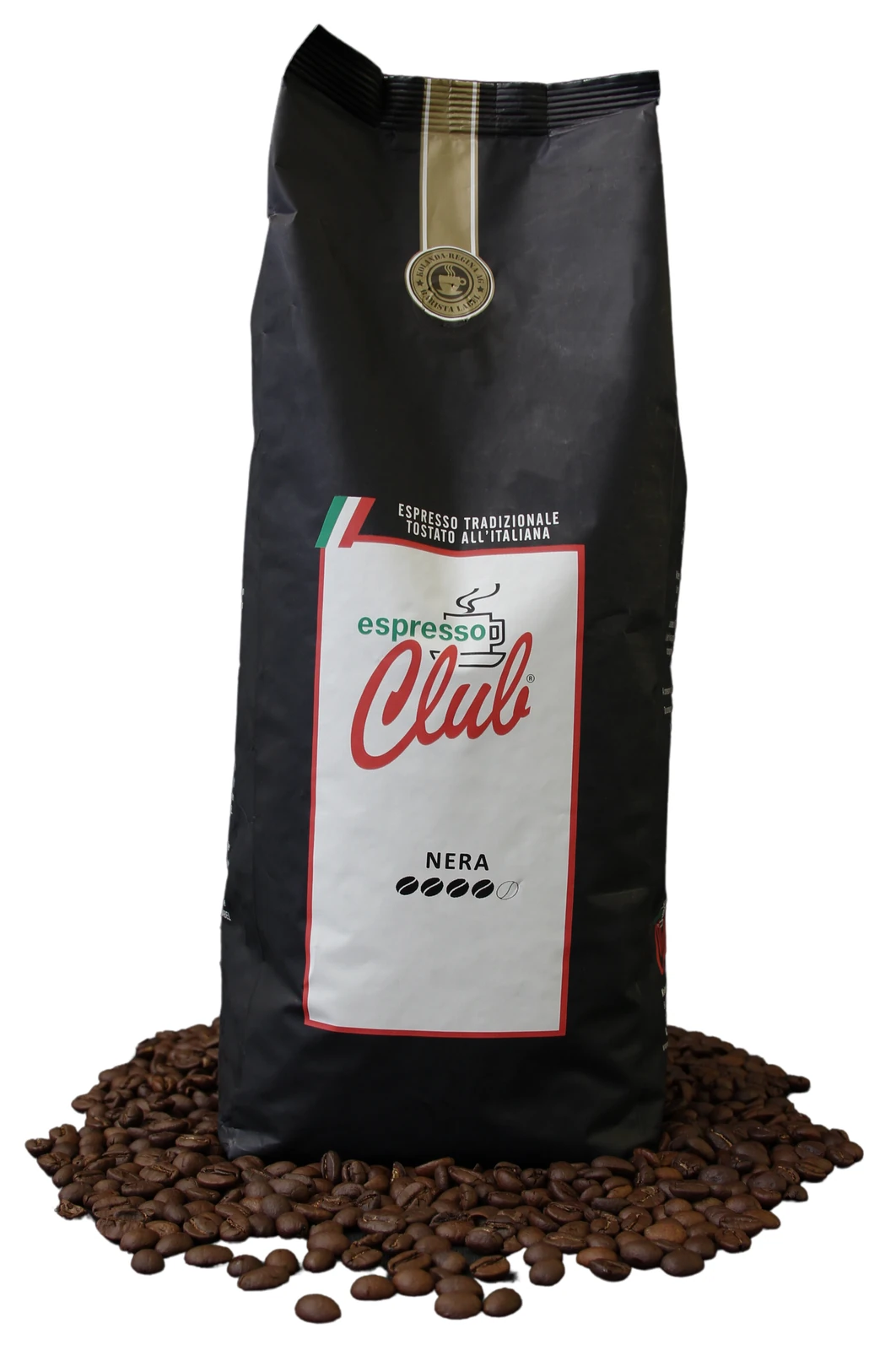 Espresso Club NERA 1kg Beans by Kolanda-Regina AG