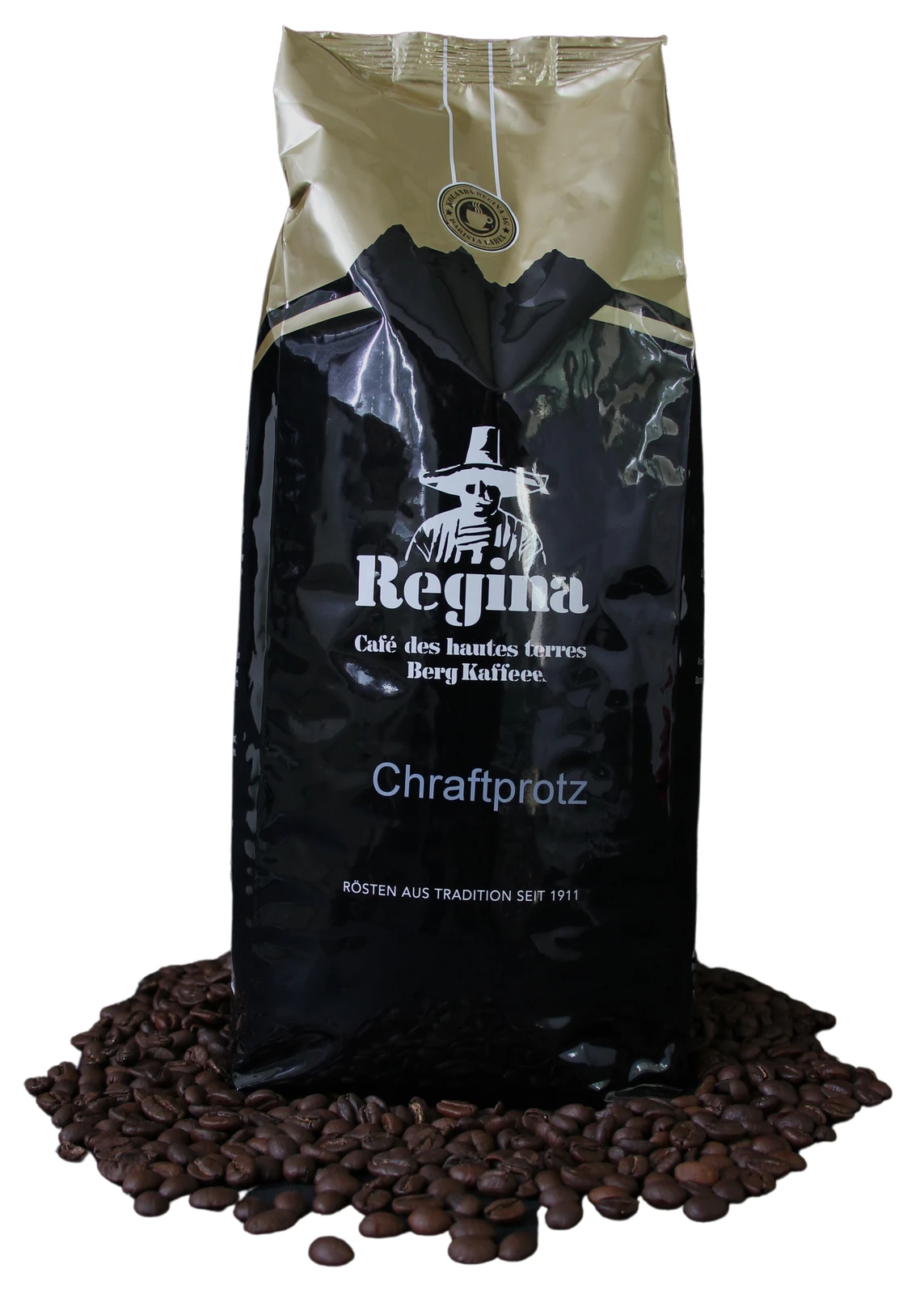 Regina Ristretto CHRAFTPROTZ 1kg Beans by Kolanda-Regina…