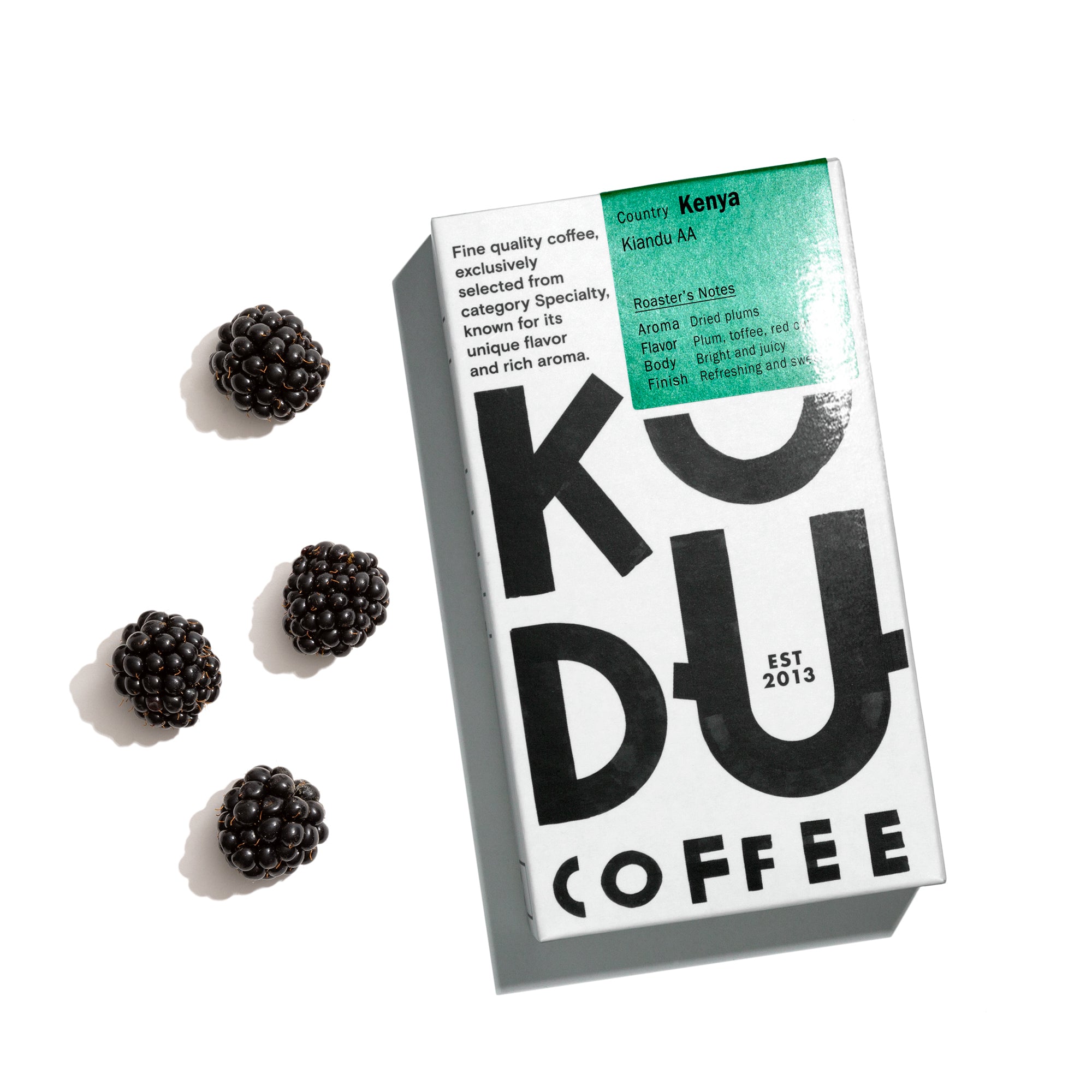 Kenya Kiandu AA (250g) by KUDU Coffee