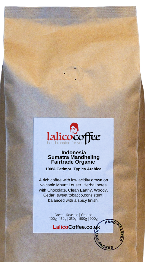Indonesia Sumatra Mandheling Organic by Lalico Coffee