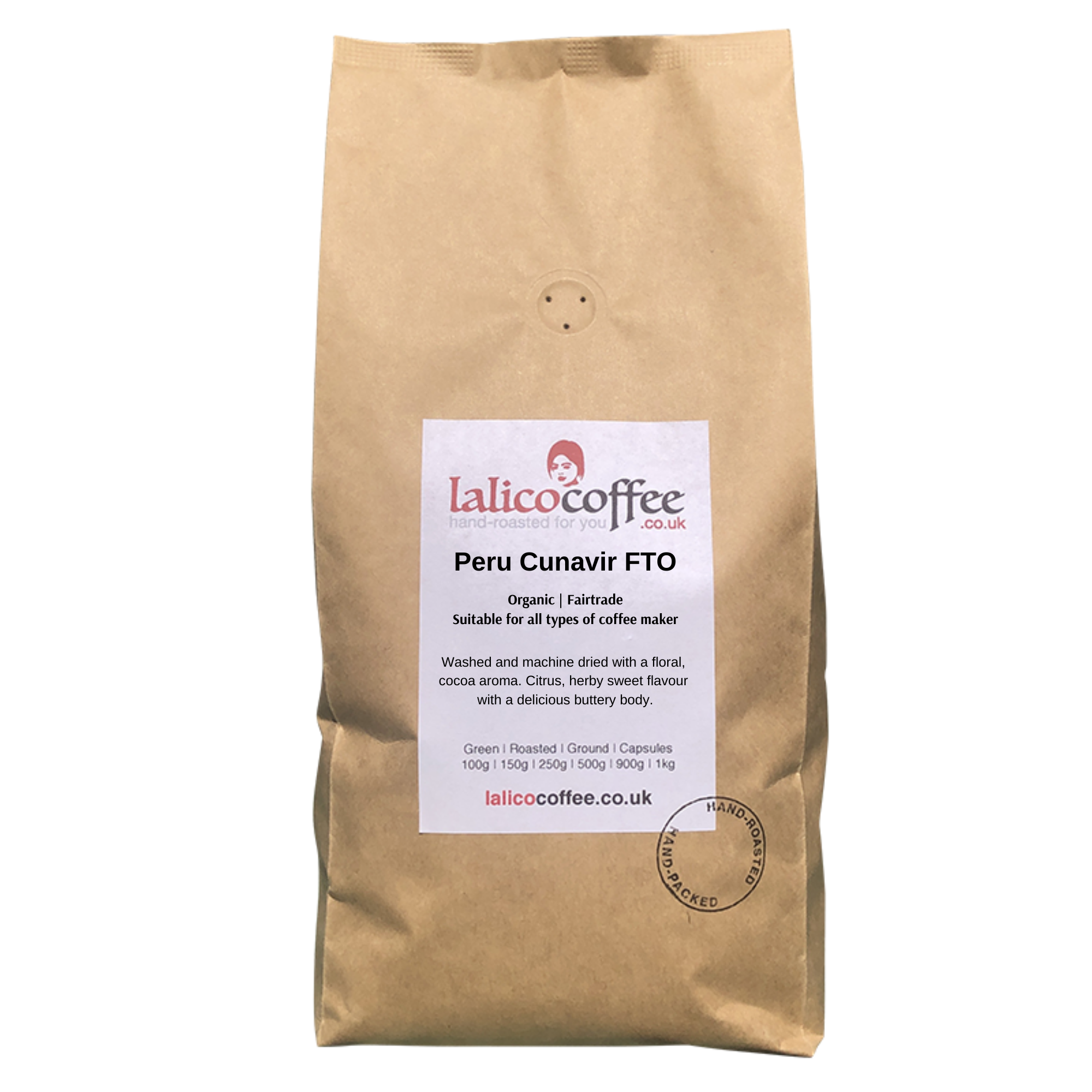 Peru Cunavir Fairtrade Organic (FTO) by Lalico Coffee