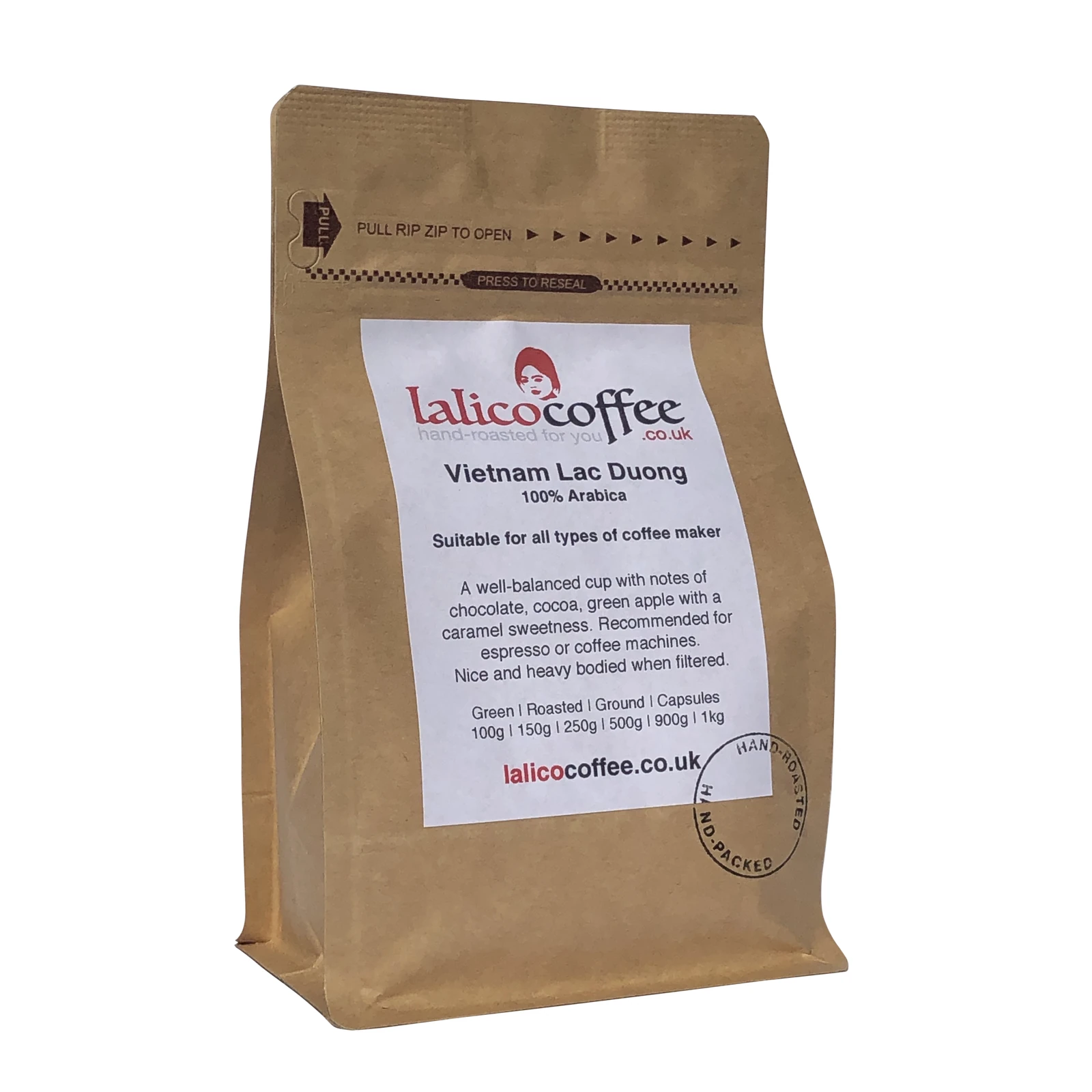 Vietnam Gr.1 Washed Arabica - Lam Dong by Lalico Coffee