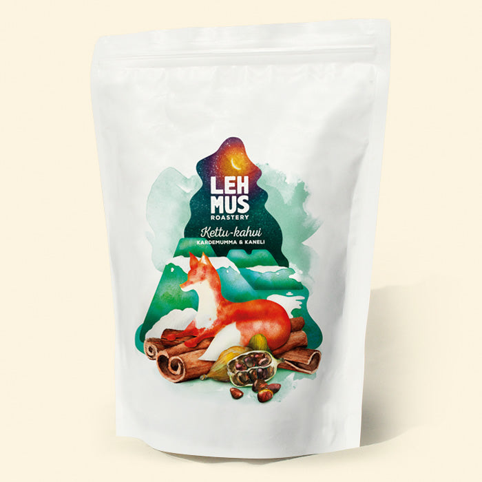 Spiced Fox Coffee, cardamom and cinnamon – Medium roast…