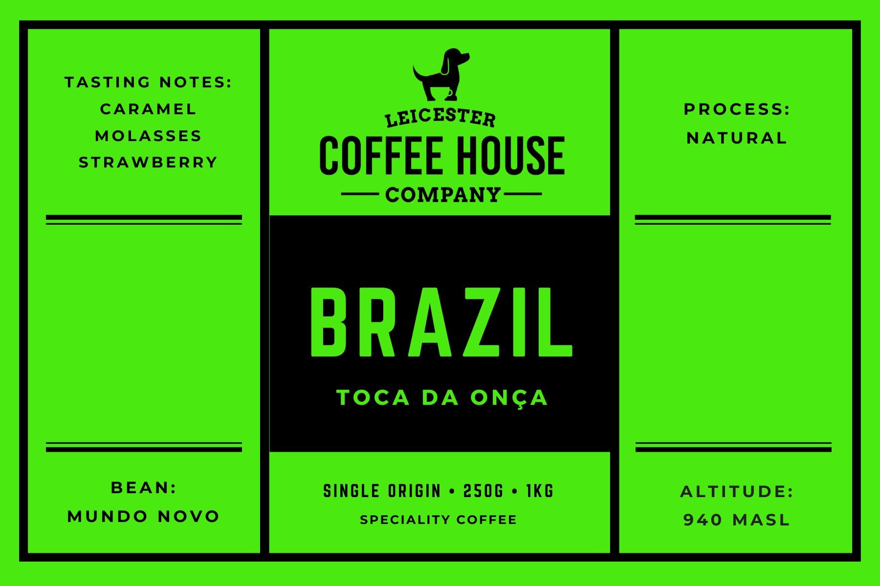 Brazil - Toca da Onça by Leicester Coffee House