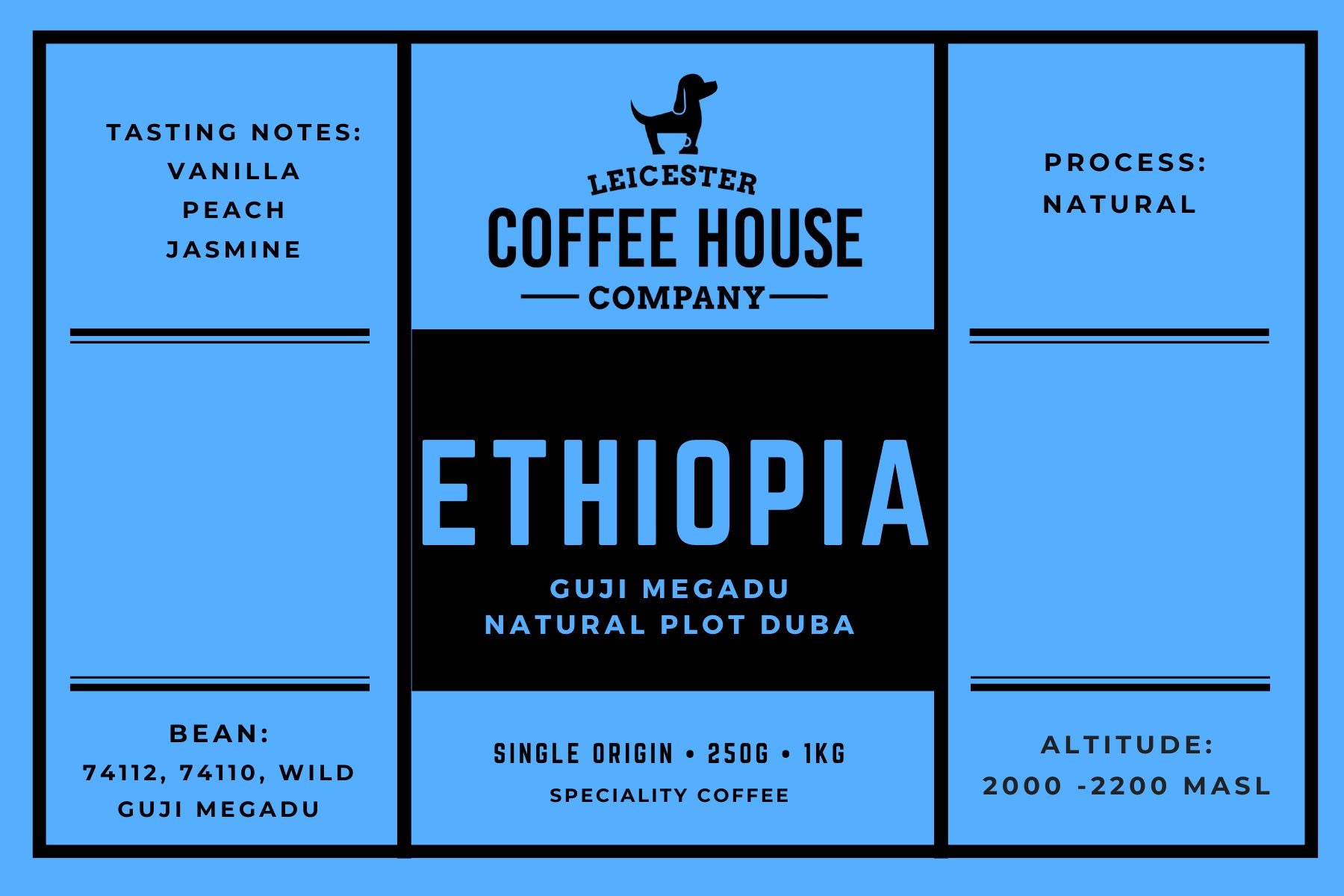 Ethiopia - Guji Megadu Natural Plot Duba by Leicester…