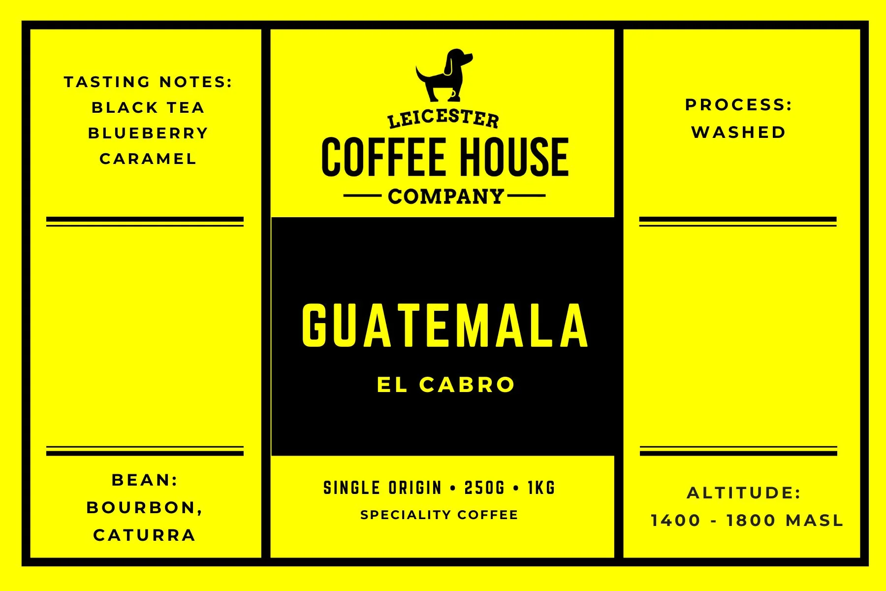 Guatemala - El Cabro by Leicester Coffee House