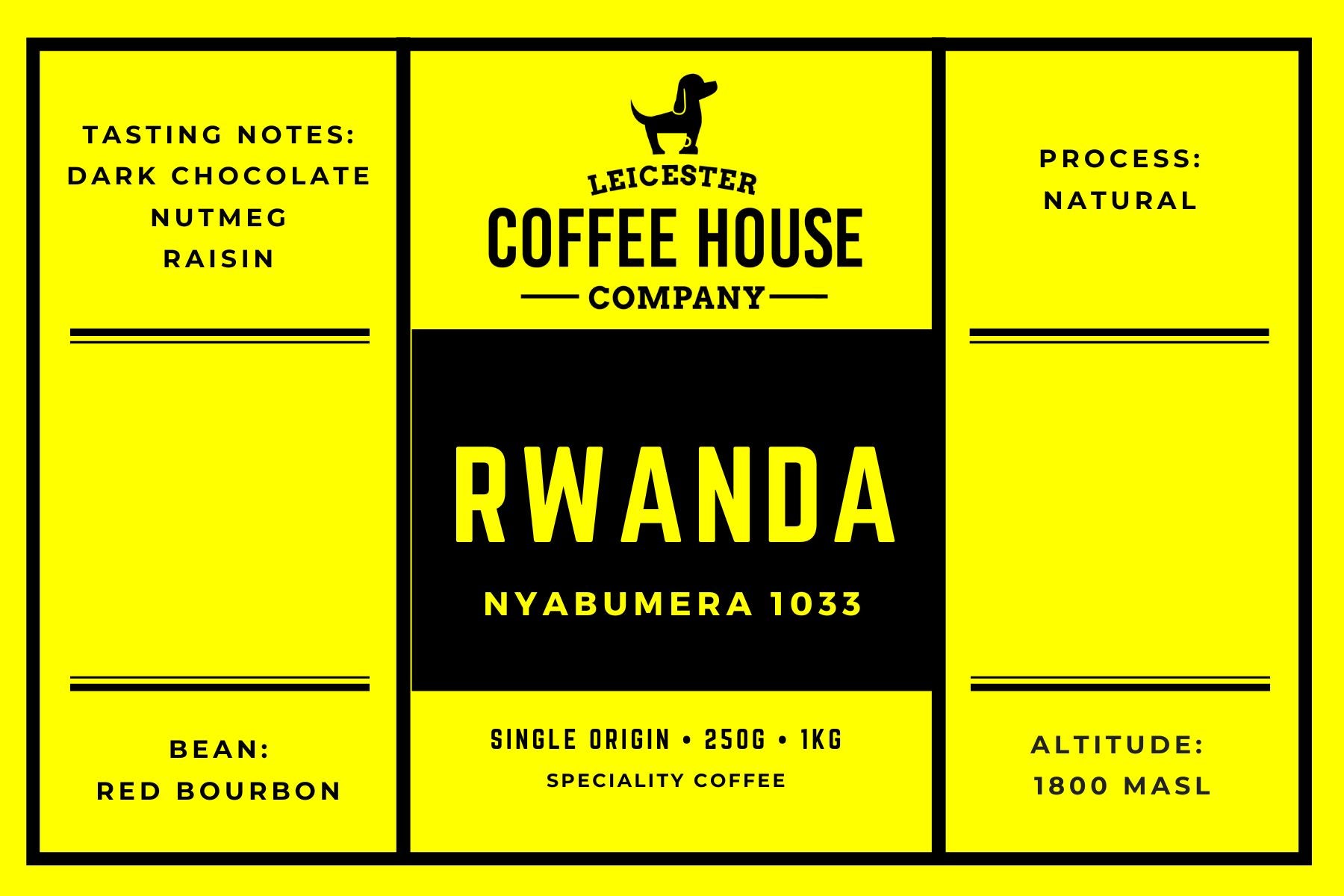 Rwanda - Nyabumera 1033 — Rwanda by Leicester Coffee House