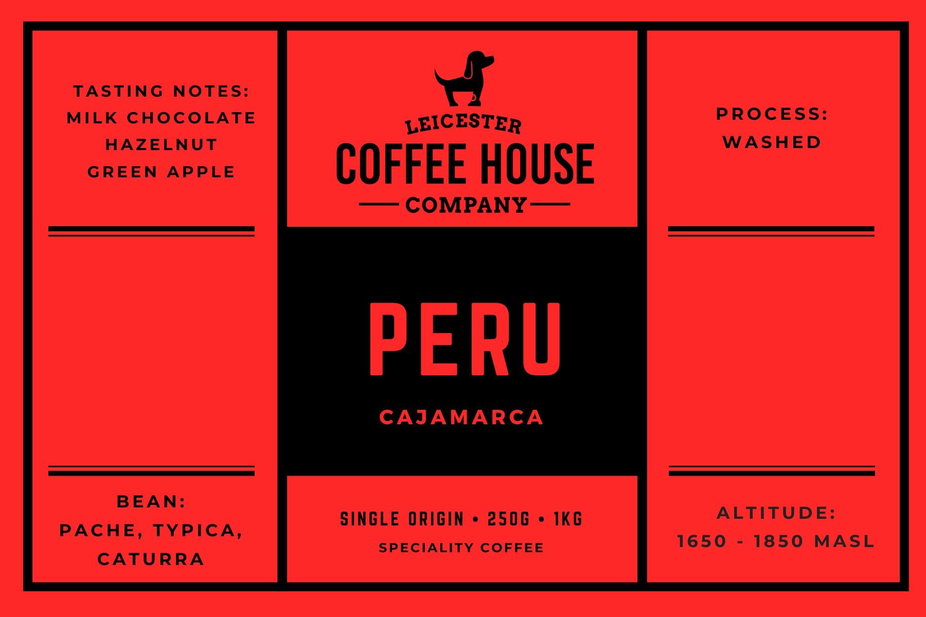 Peru - Cajamarca by Leicester Coffee House