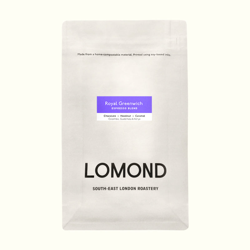 Royal Greenwich Espresso Blend by Lomond Coffee