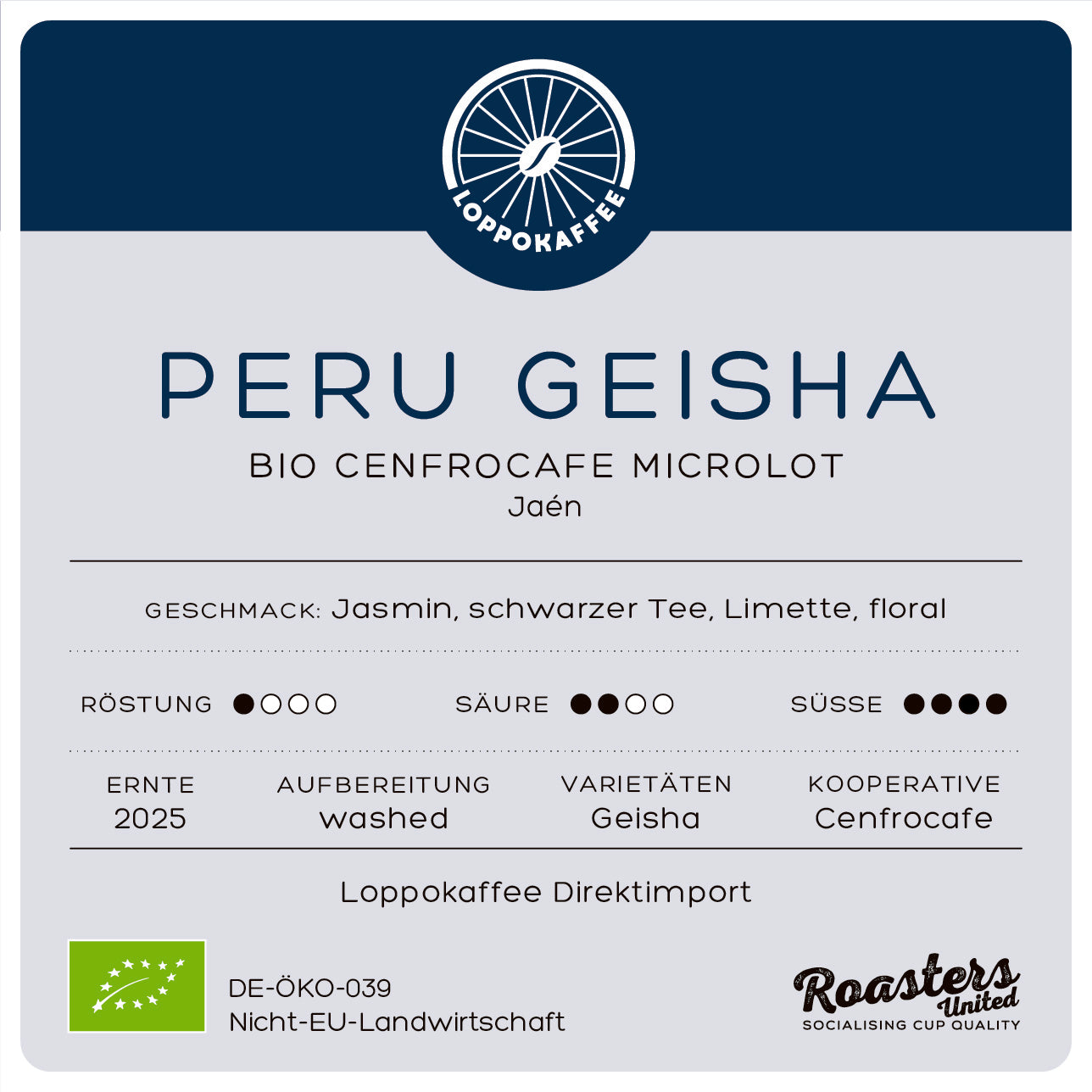 BIO GEISHA PERU Harvest 2025 by Loppokaffee