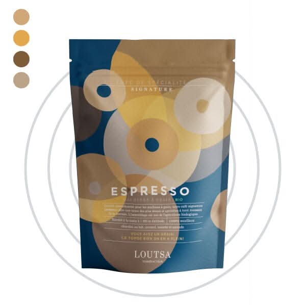 Arabica BIO Espresso Coffee by Loutsa