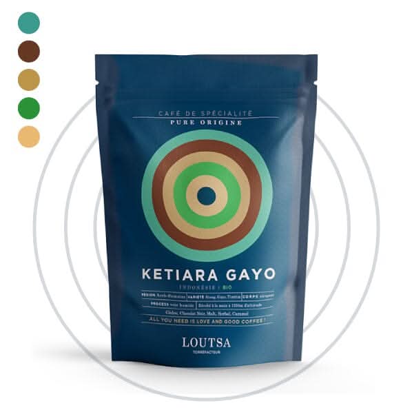 Bio Coffee Indonesia KETIARA GAYO by Loutsa