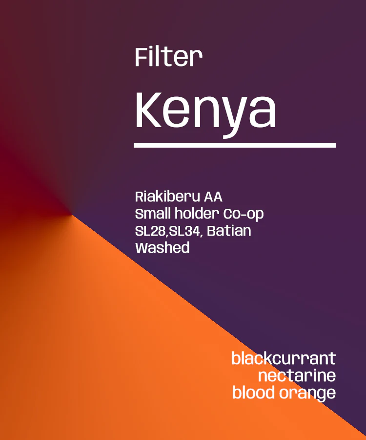 Kenya Riakberu AA - Filter by Lucid Coffee Roasters