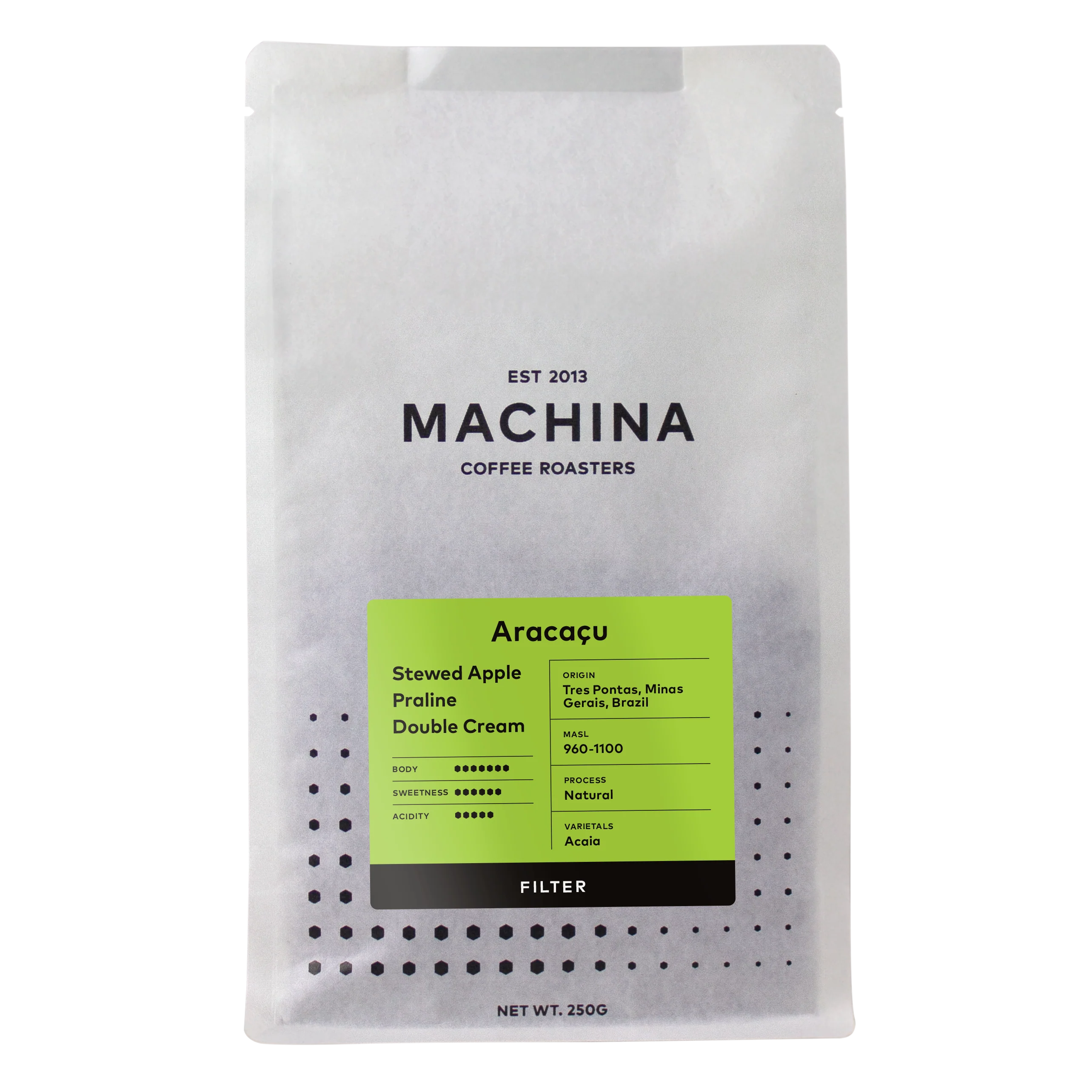 Aracaçu, Brazil - Filter by Machina Coffee