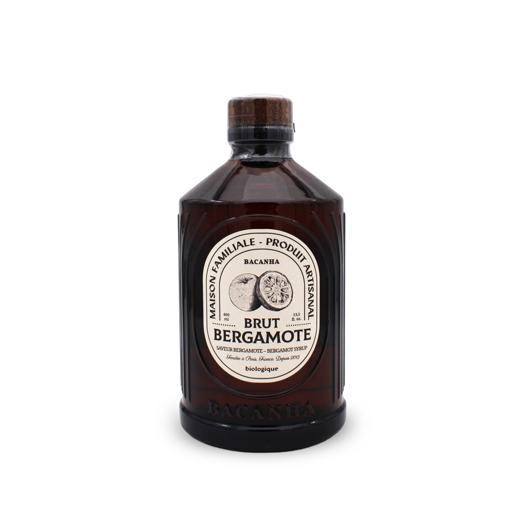 Organic raw bergamot syrup - 400 ml by Maisonmerling