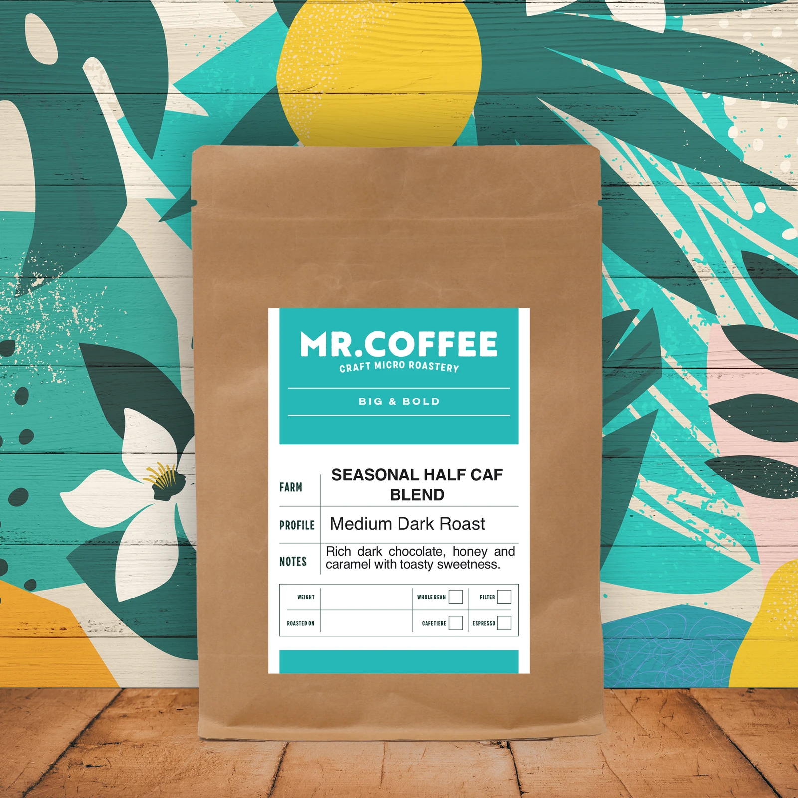 Seasonal Half Caf - Medium Dark Roast by Microroastery