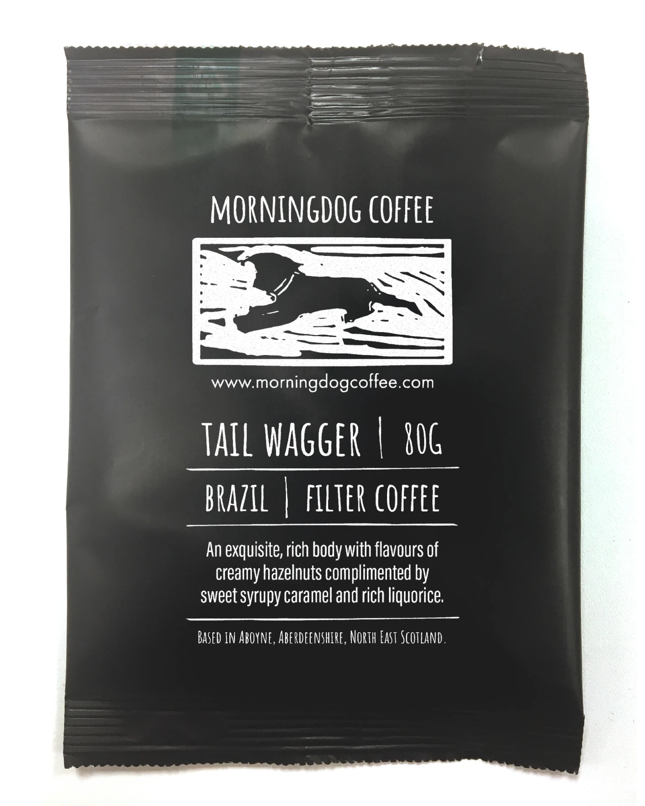 Tail Wagger 80g Filter Sachets (W) by Morning Dog Coffee
