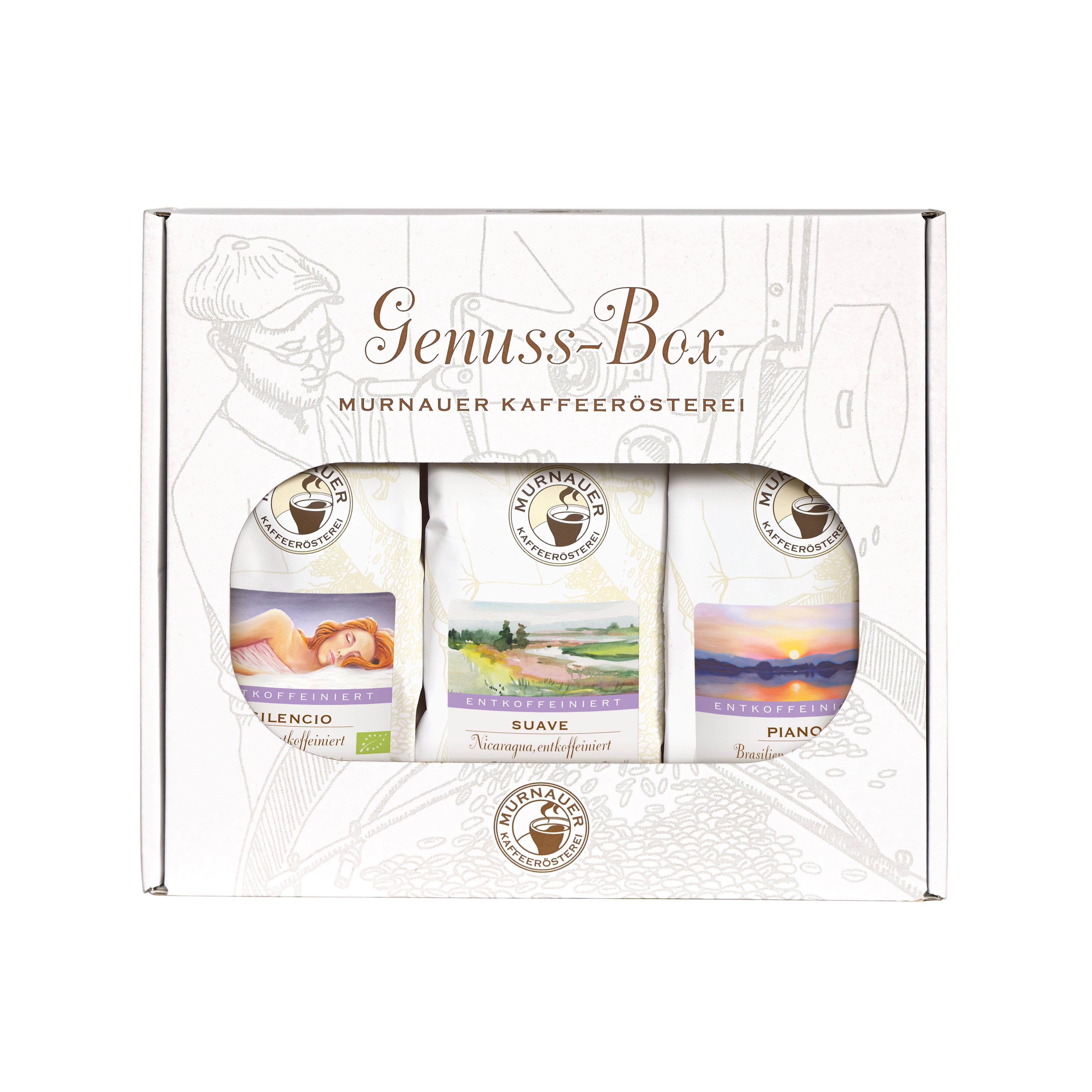 Genuss-Box 'Entkoffeiniert' by Murnauer Kaffeerösterei