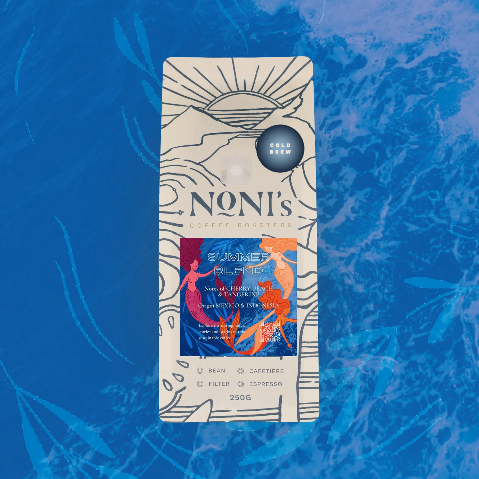 SUMMER BLEND COLD BREW (300g) by Noni's Coffee Roasters
