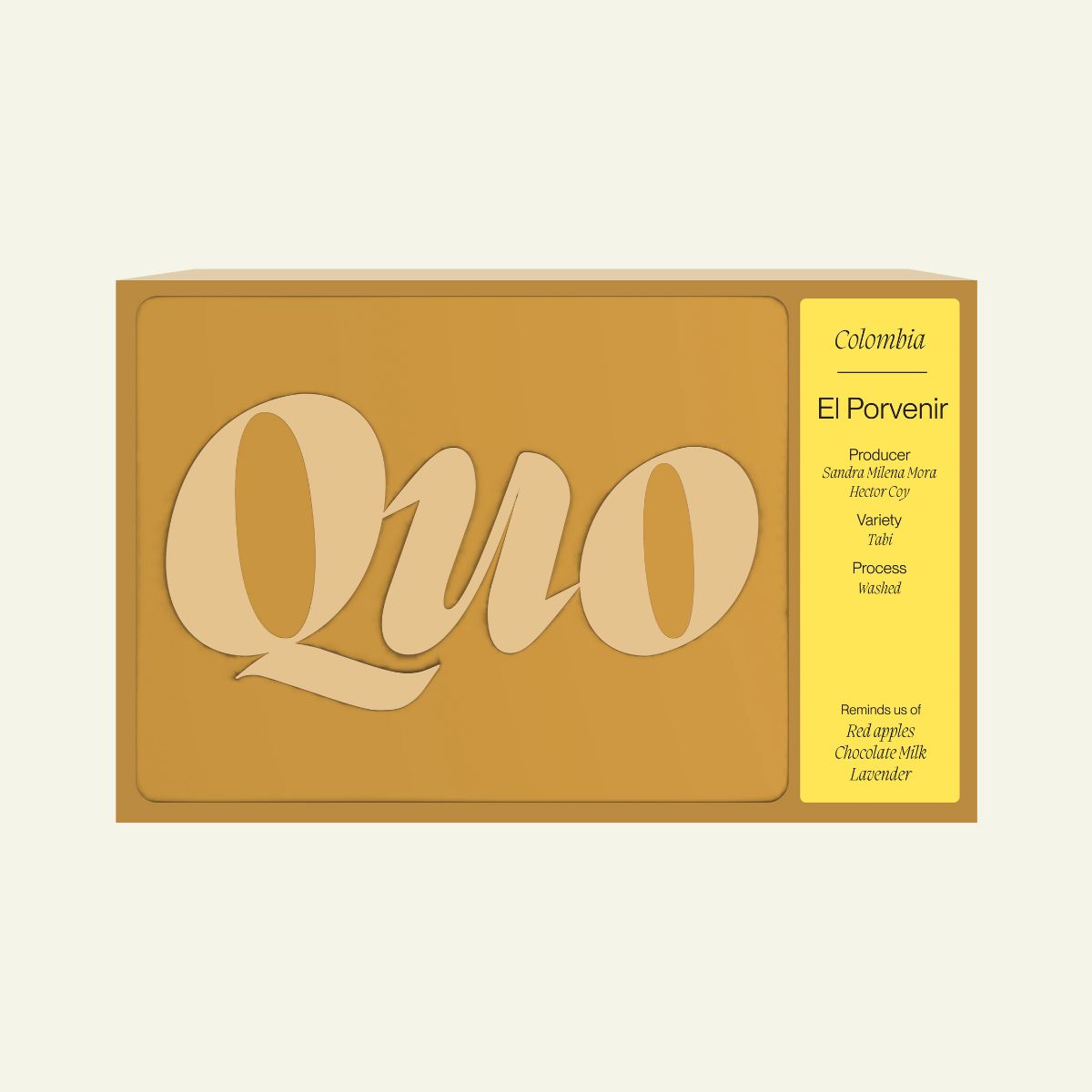 QUO - Colombia El Porvenir Taby by Nordic Brew Lab