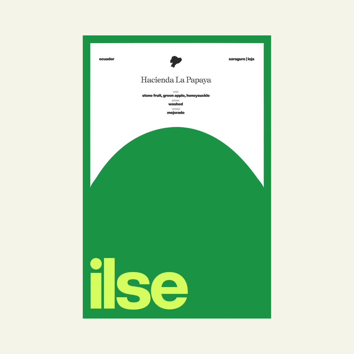 ILSE - Ecaudor Hacienda La Papaya by Nordic Brew Lab