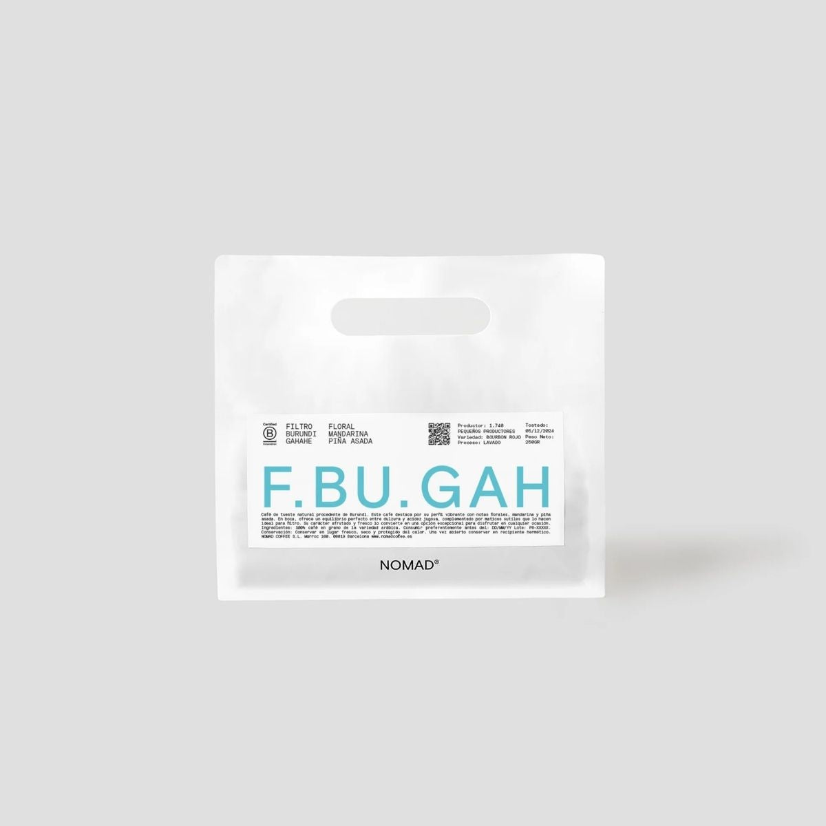 Burundi "Gahahe" Washed Red Bourbon - Nomad Coffee…