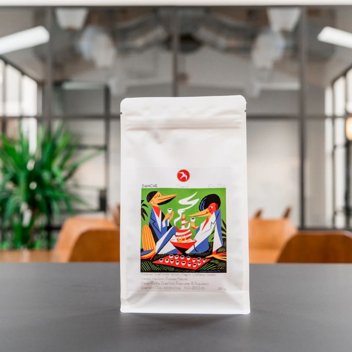 Ethiopia "Danche" Natural Heirloom - Fuglen Oslo by…