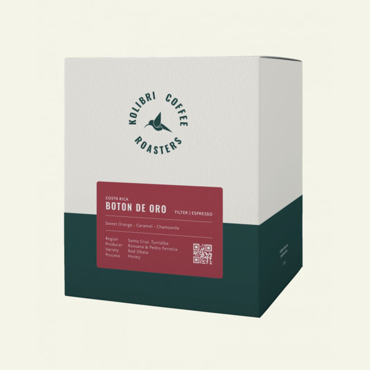 Costa Rica "Boton de Oro" Honey Mileno - Kolibri by…