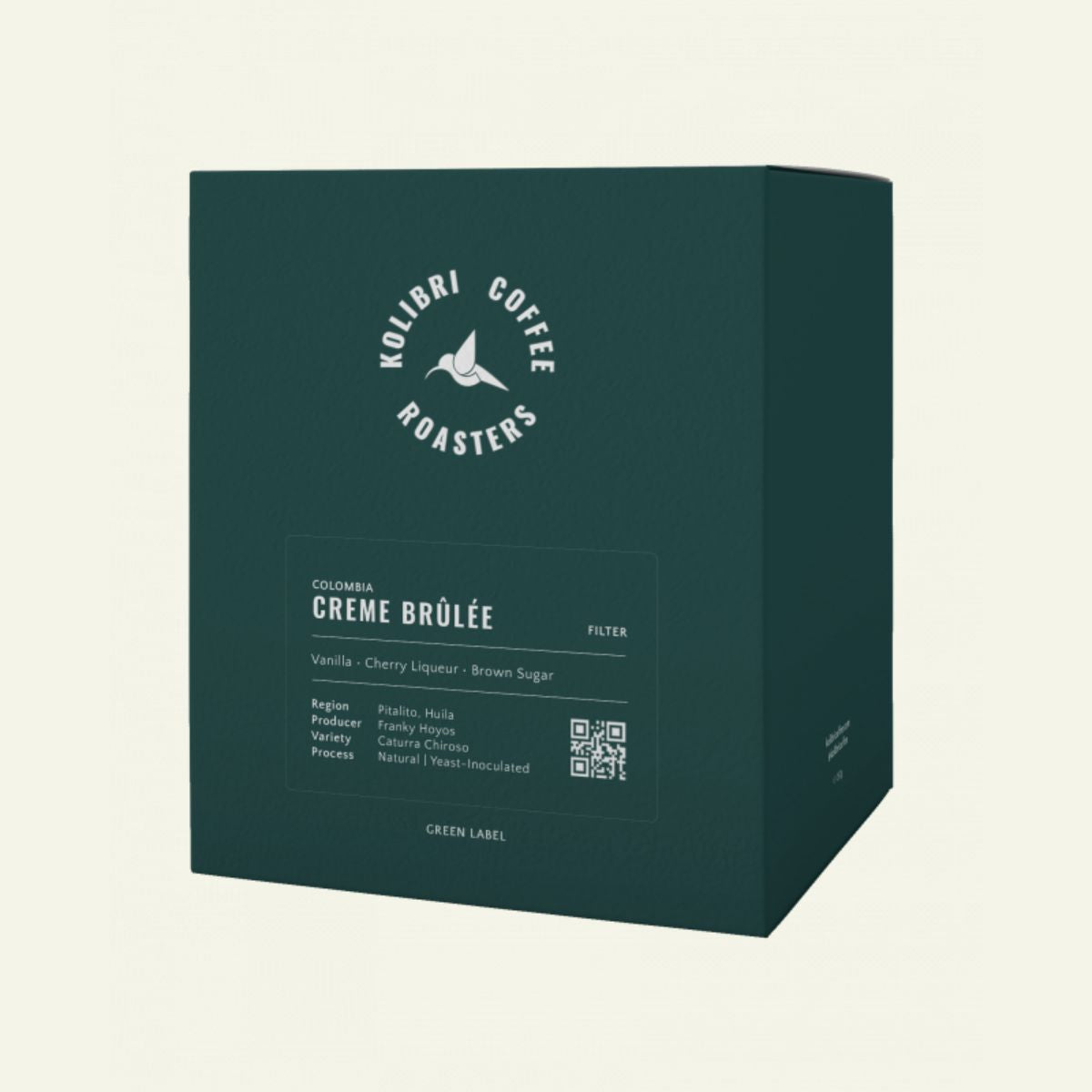 Colombia "Crème Brulée" Natural Yeast Inoculated Chiroso…