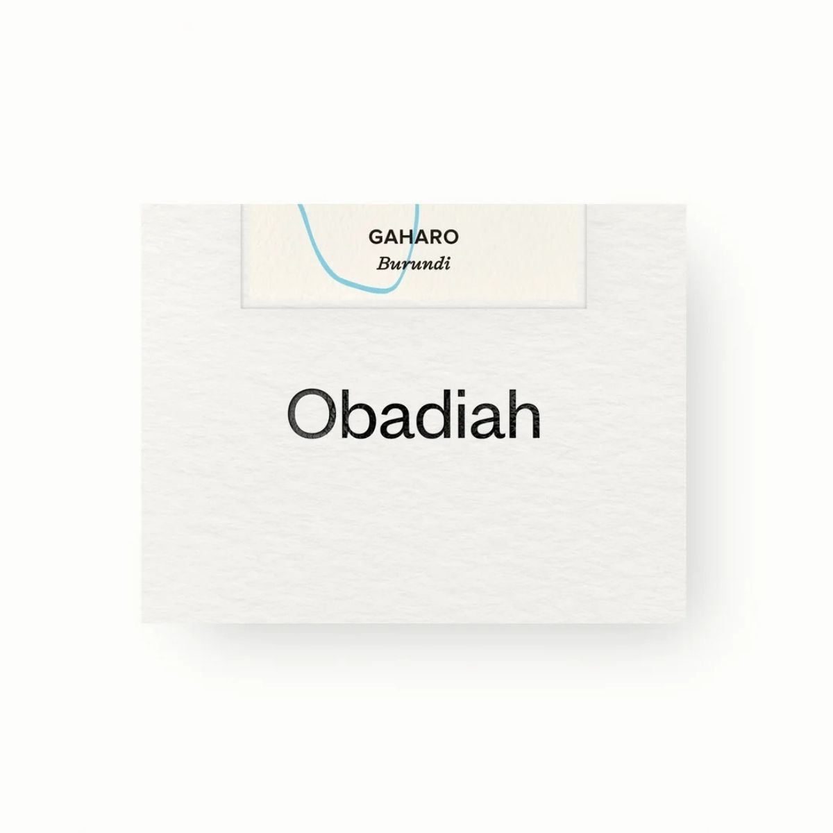 Burundi "Gaharo" Washed Red Bourbon - Obadiah by Nordic…