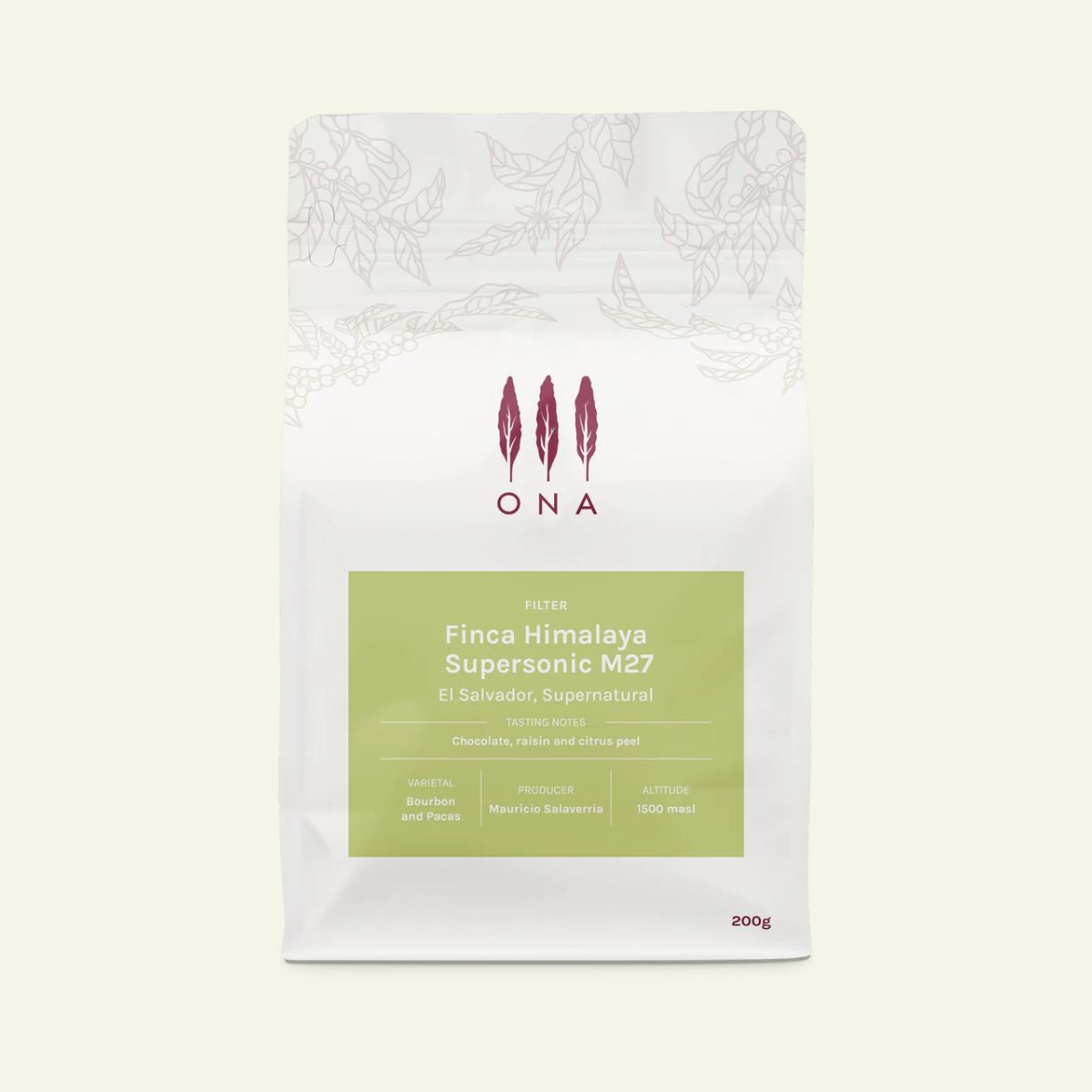 El Salvador "Finca Himalaya Supersonic M27" Supernatural…