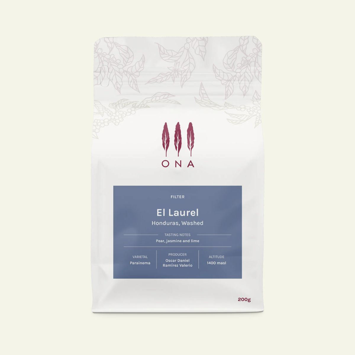 Honduras "El Laurel" Washed Parainema - Ona by Nordic…