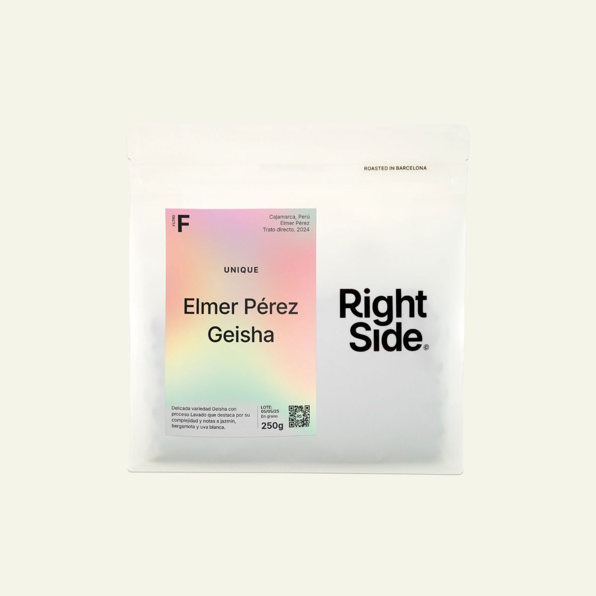 Peru "Elmer Perez" Gesha - Right Side by Nordic Brew Lab