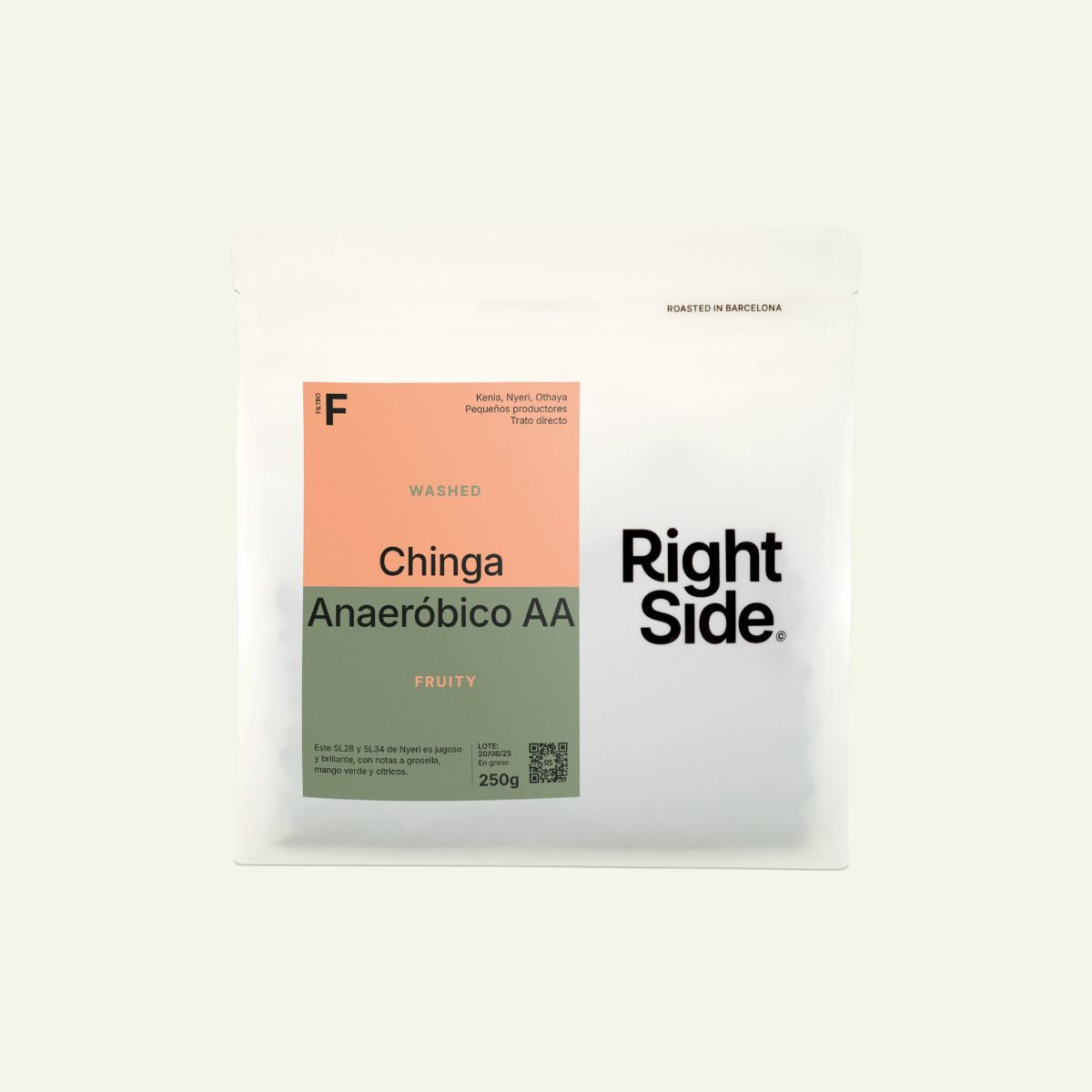 Kenya "Chinga" Washed Anaerobic SL28/SL34 - Right Side…