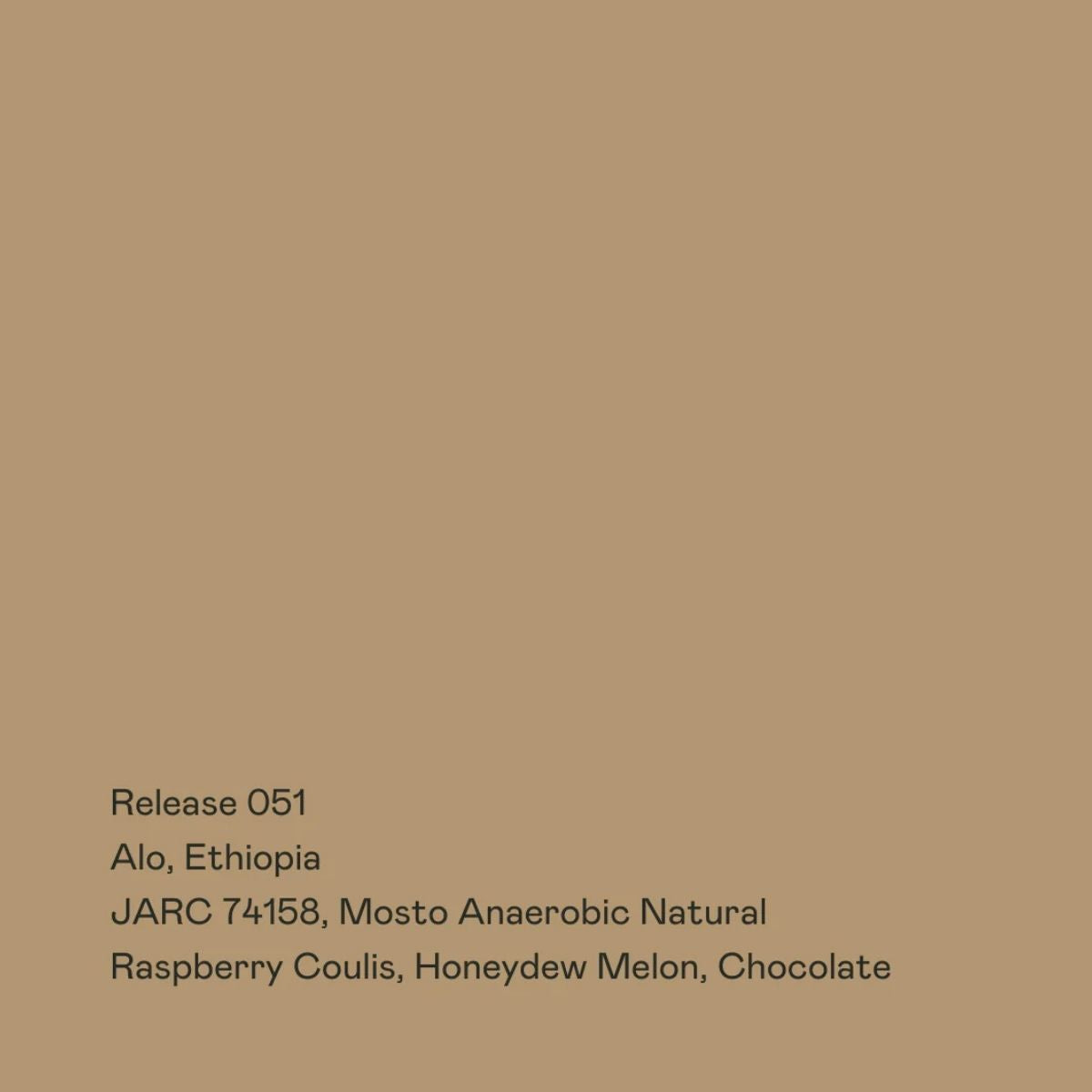 Ethiopia "Alo" Natural Mosto Anaerobic JARC - Special…