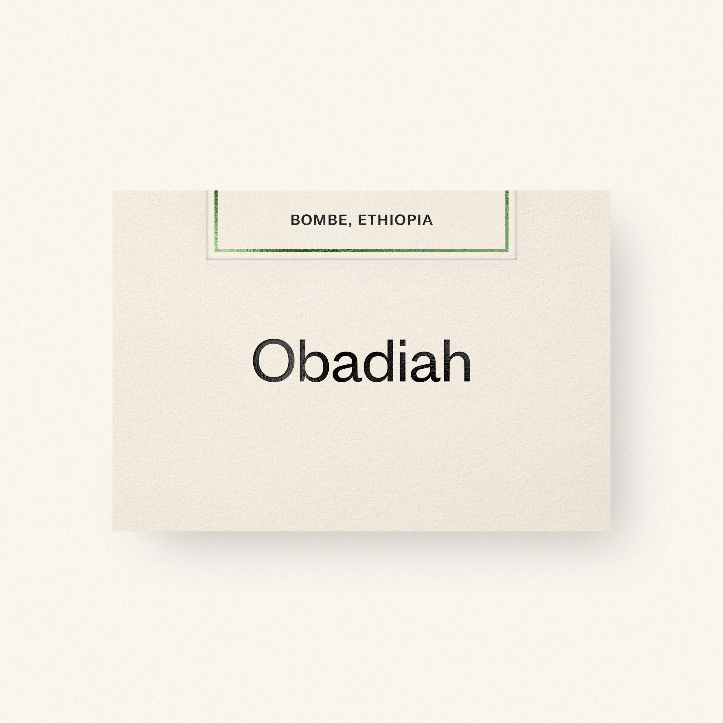 Bombe by Obadiah Coffee