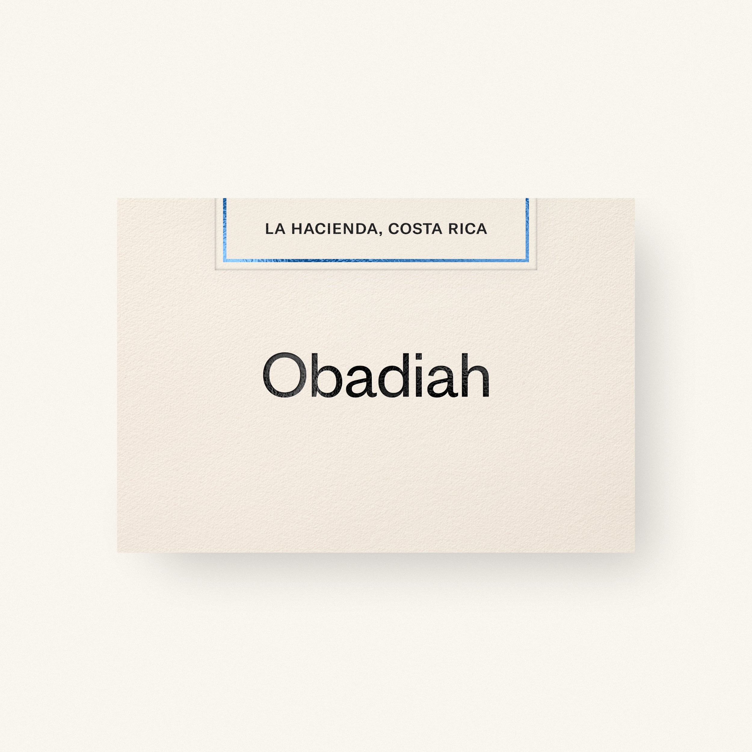 La Hacienda by Obadiah Coffee