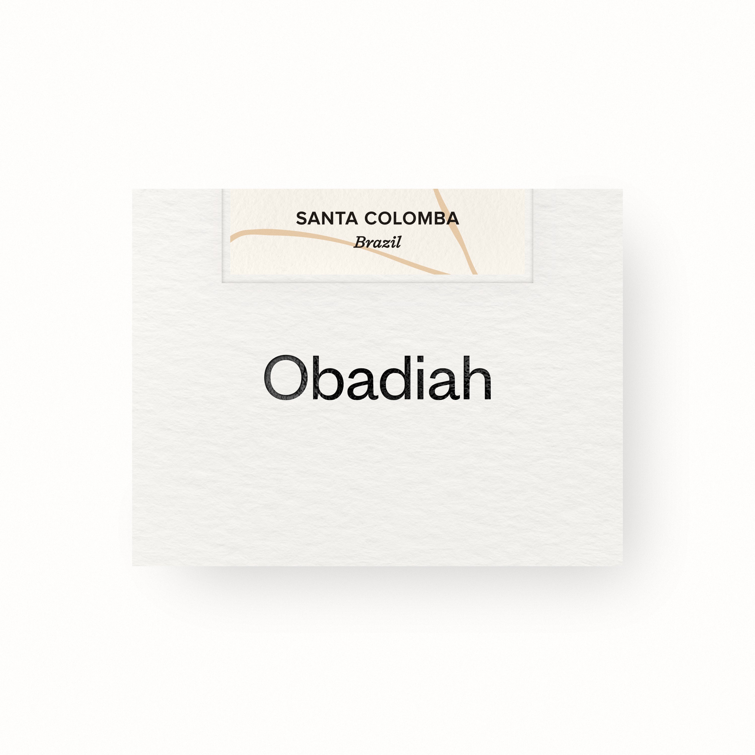 Santa Colomba by Obadiah Coffee