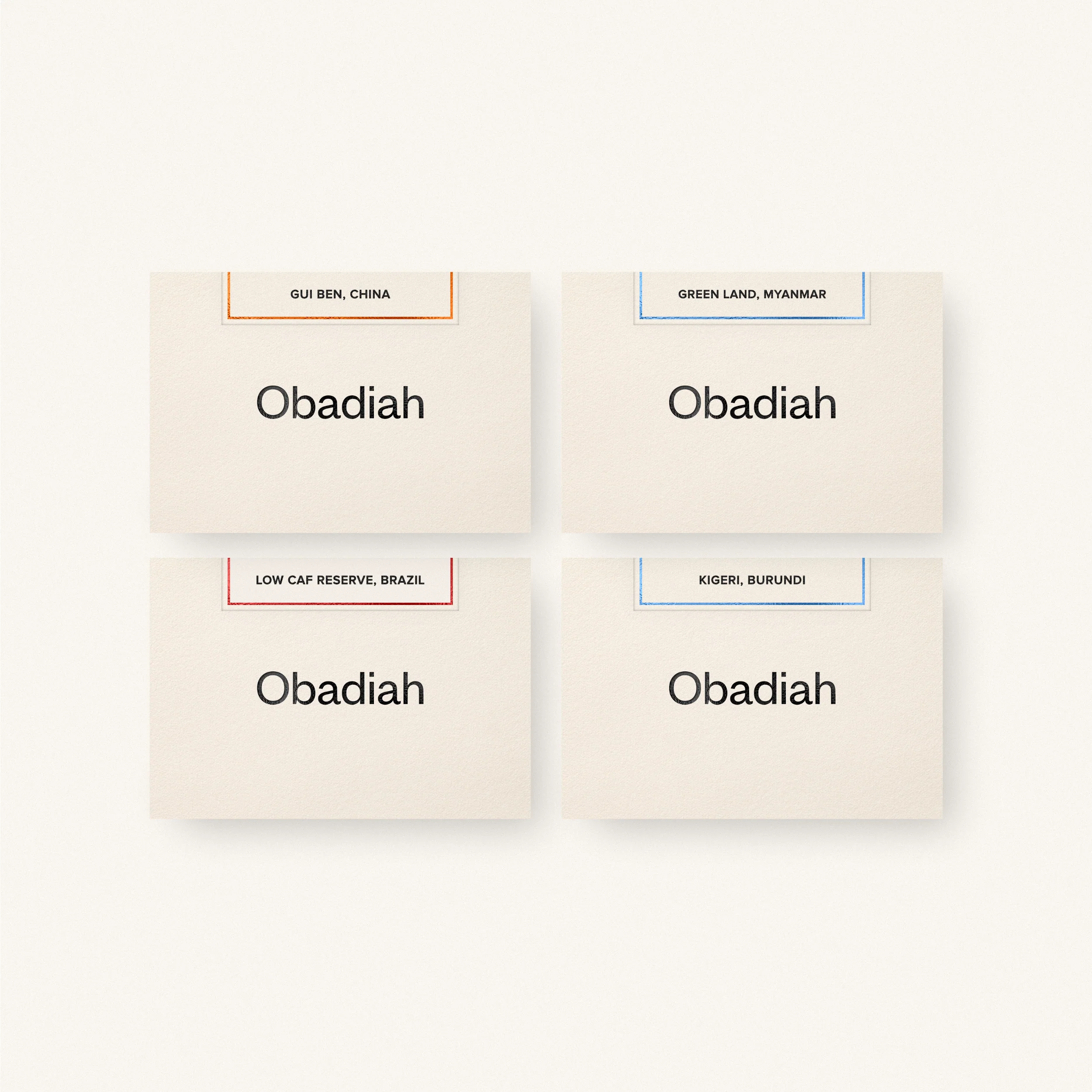 Seasonal Pack — Brazil by Obadiah Coffee