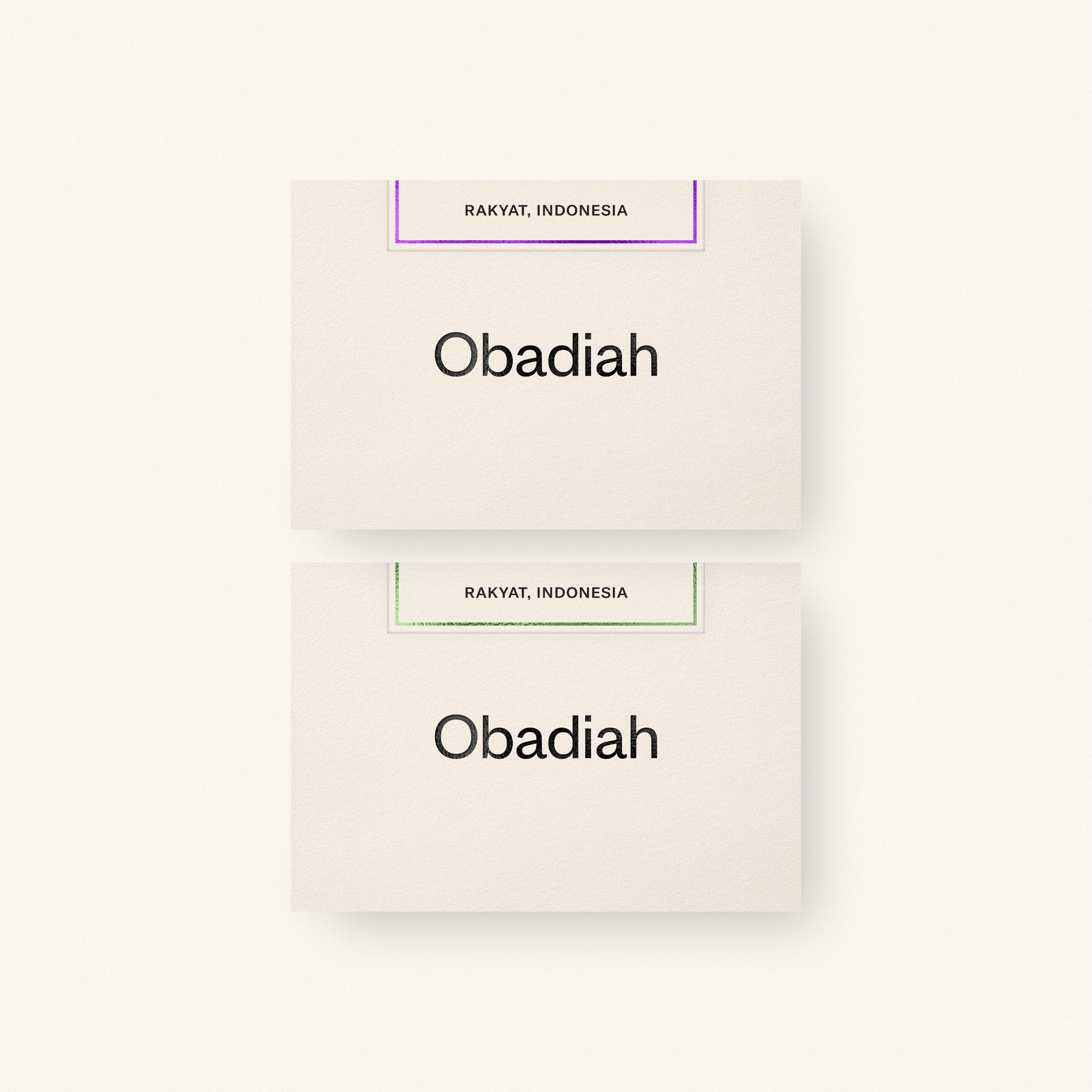 Sumatra Pack — Indonesia by Obadiah Coffee