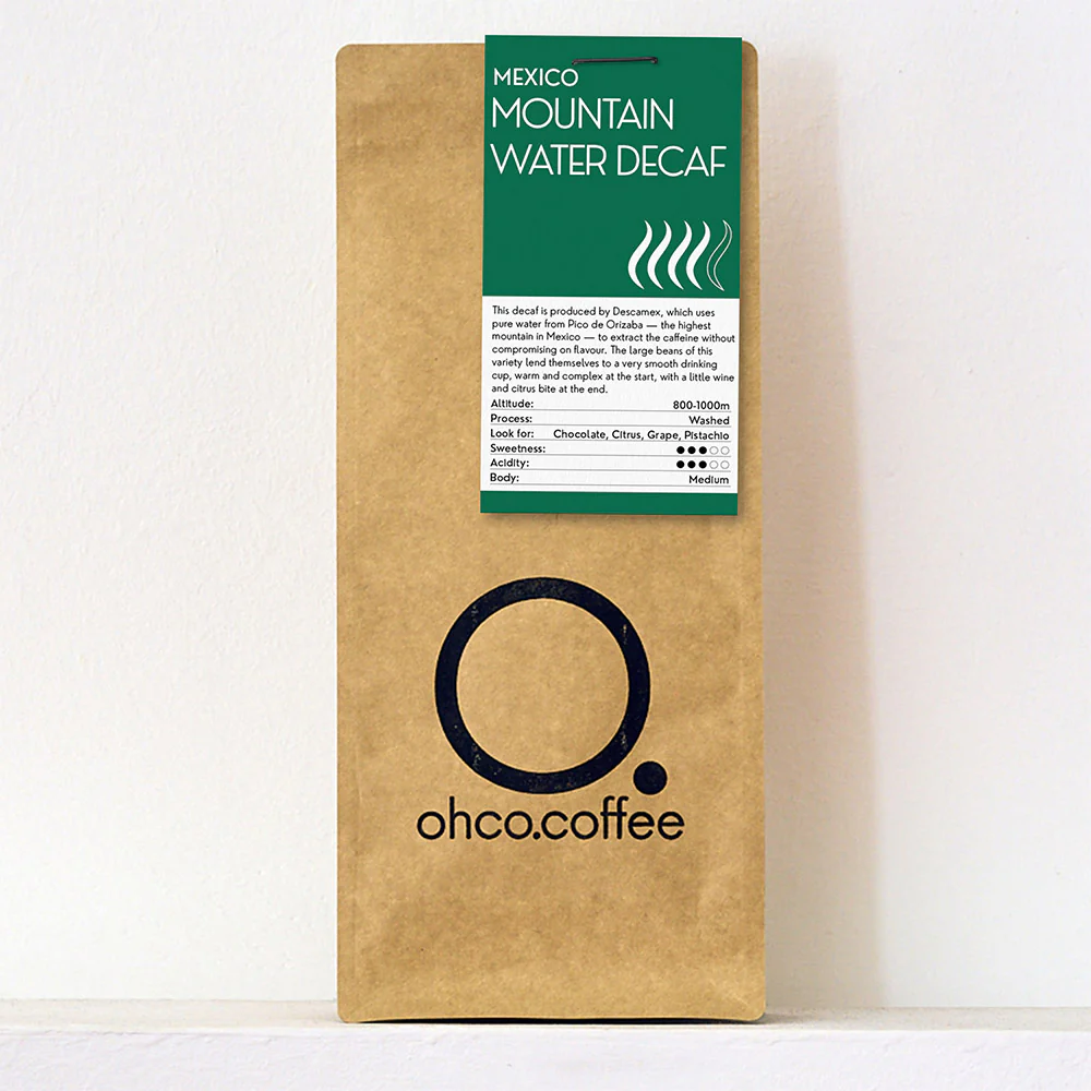 Mexico Mountain Water Decaf by OHCO Coffee