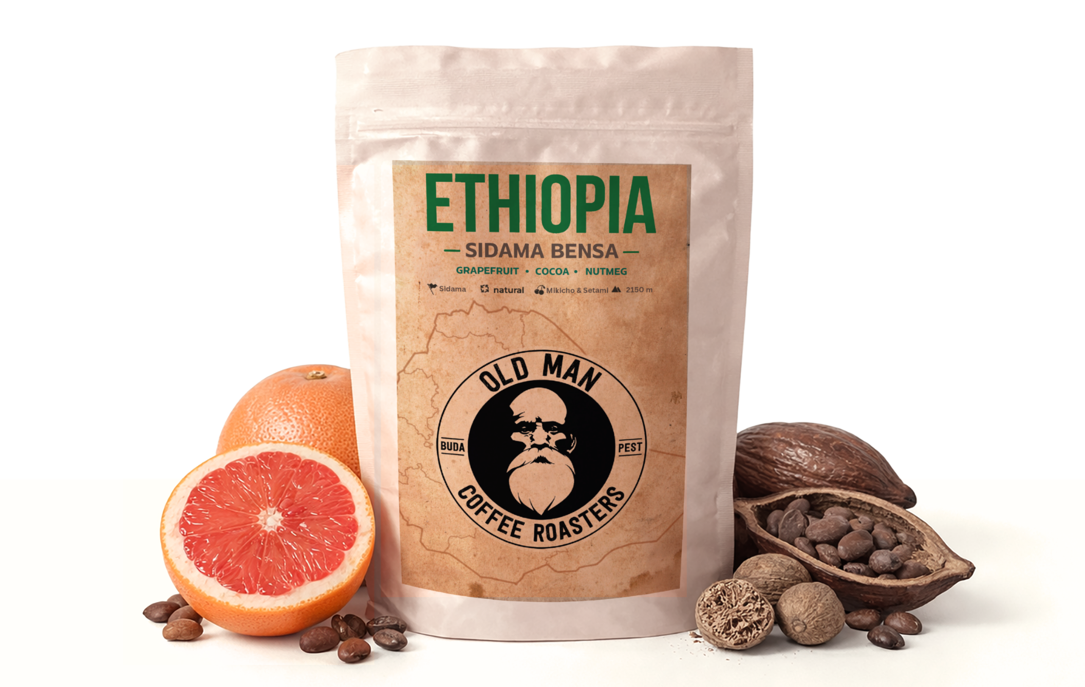 ETHIOPIA SIDAMA BENSA NATURAL by Old Man Coffee Roasters